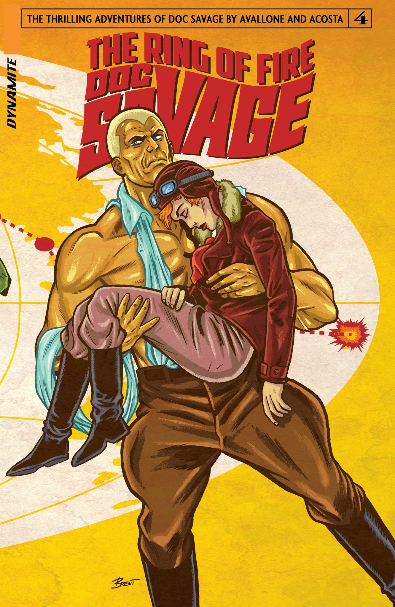 Read online Doc Savage: Ring Of Fire comic -  Issue #4 - 1
