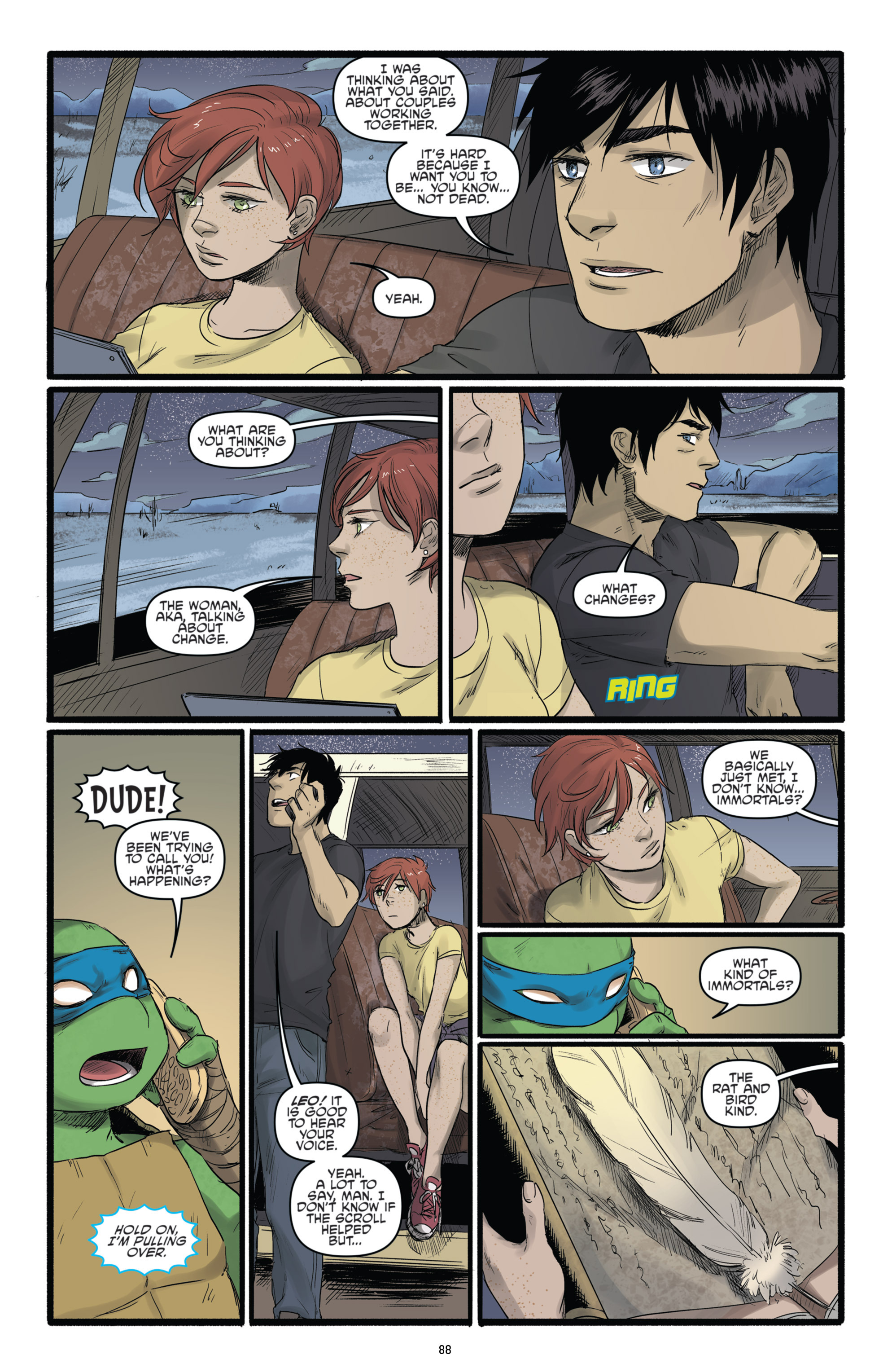 Read online Teenage Mutant Ninja Turtles: Casey and April comic -  Issue # Full - 85