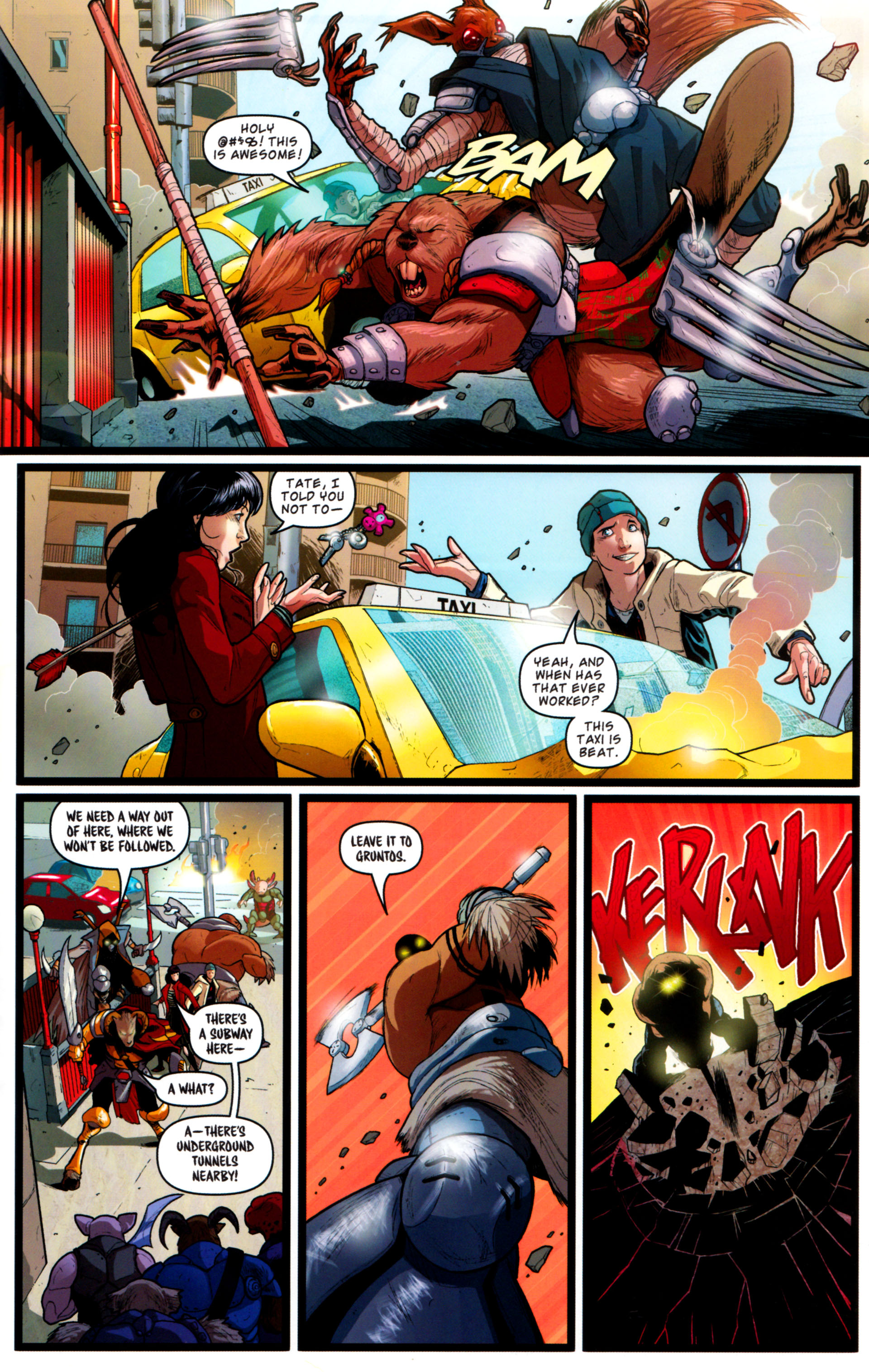 Read online Battle Beasts comic -  Issue #2 - 18
