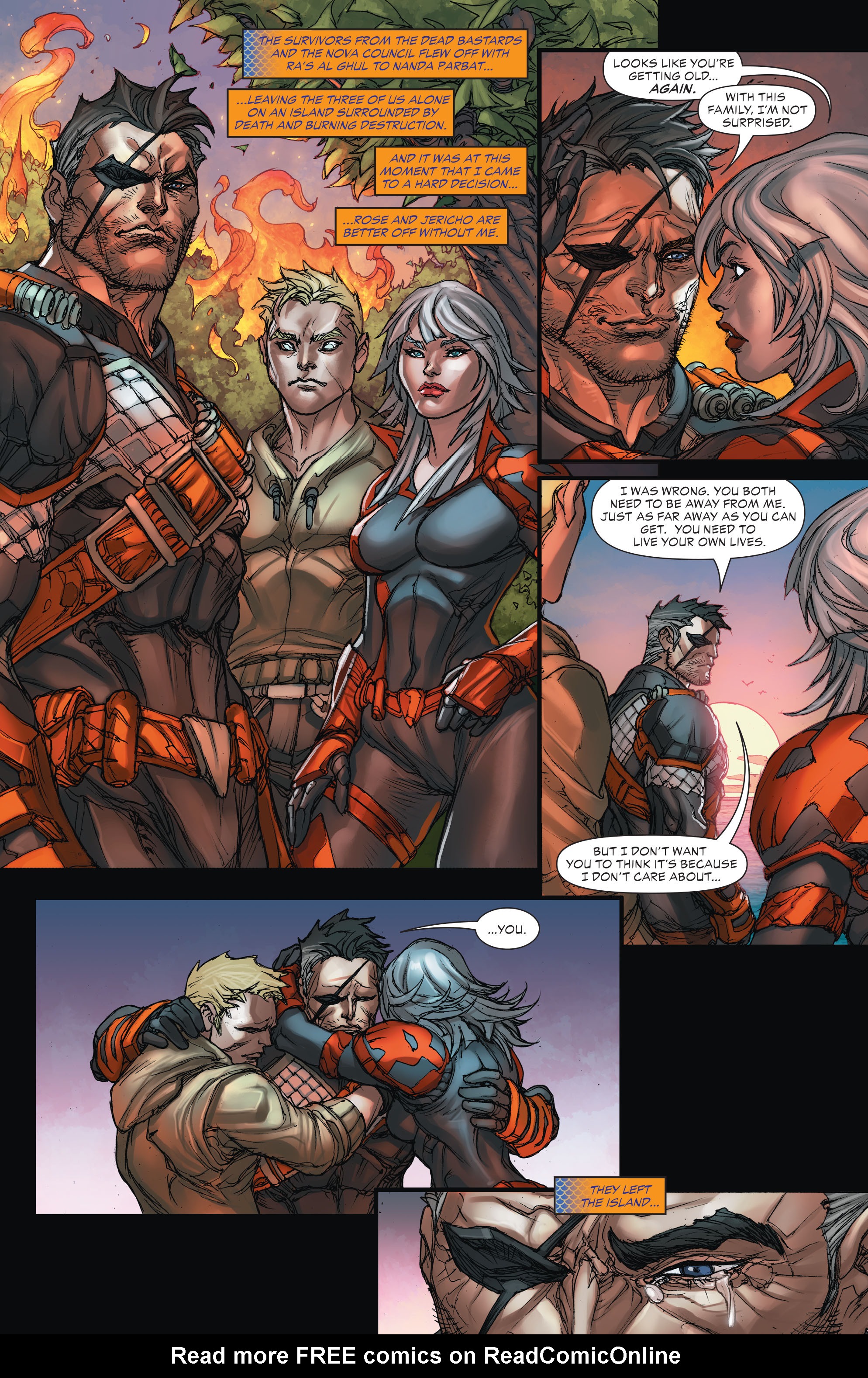 Read online Deathstroke (2014) comic -  Issue #20 - 21