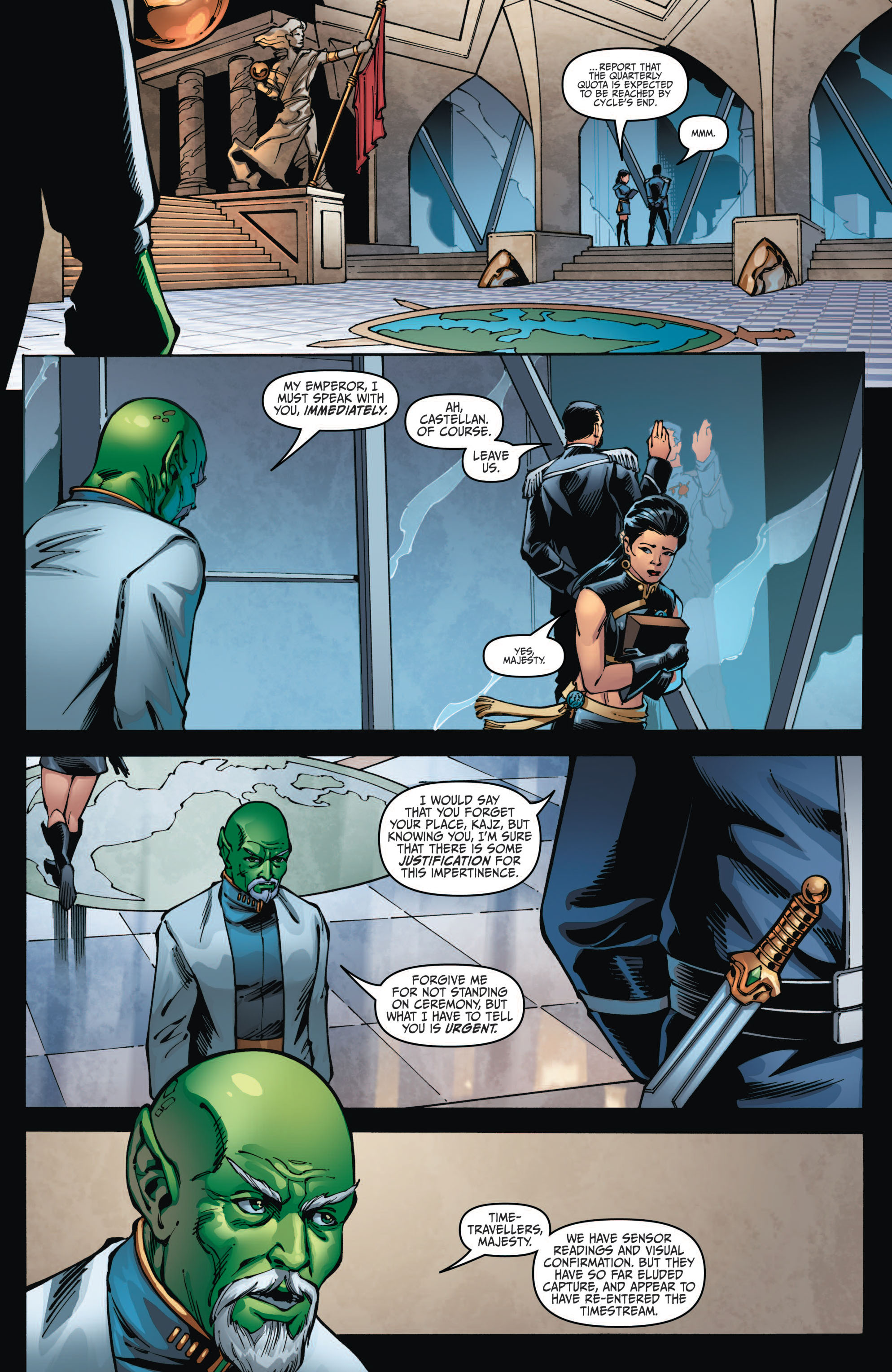 Read online Star Trek/Legion of Super-Heroes comic -  Issue #4 - 6