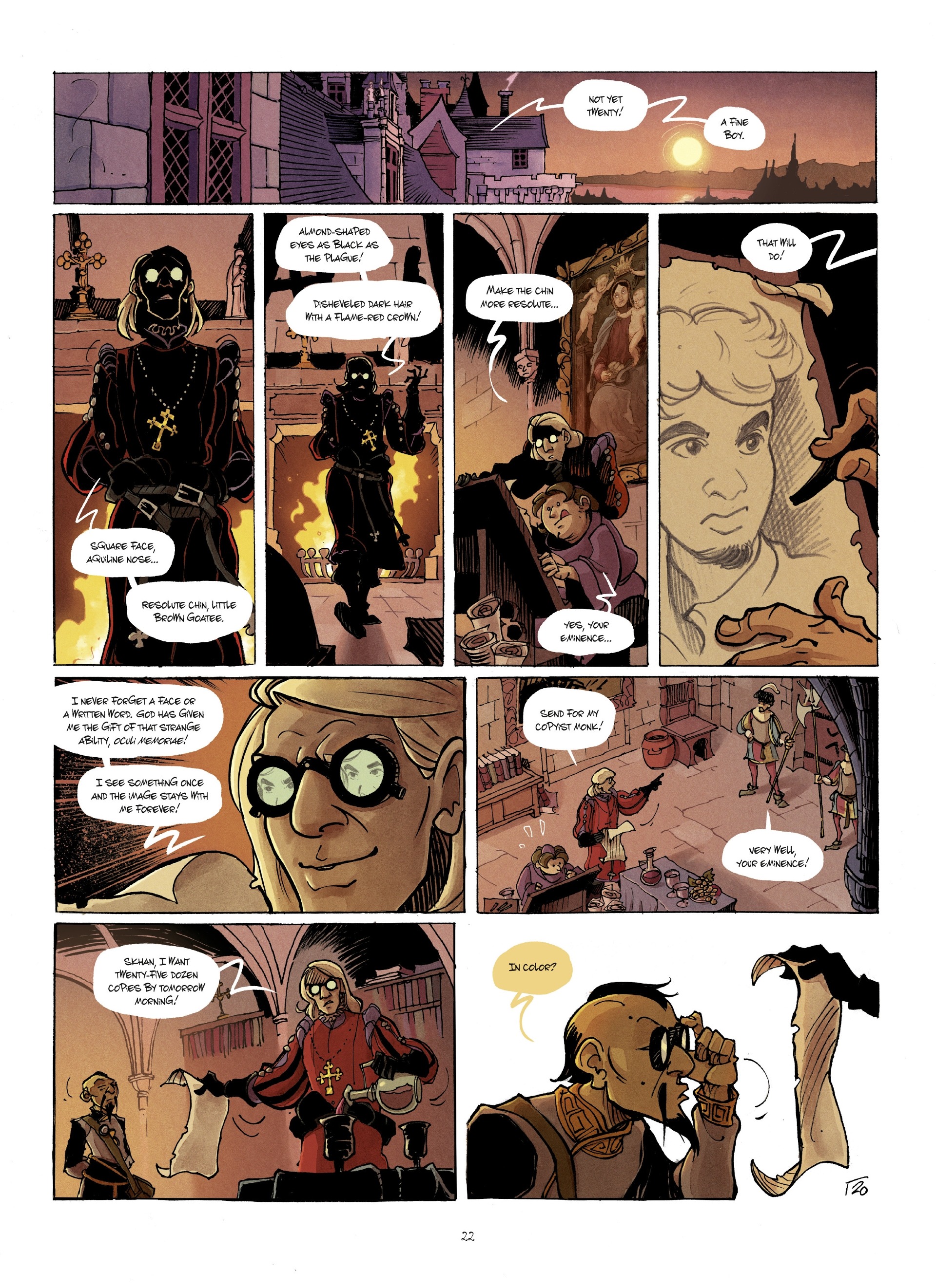 Read online Cinq Avril: The Heir of da Vinci comic -  Issue # Full - 24