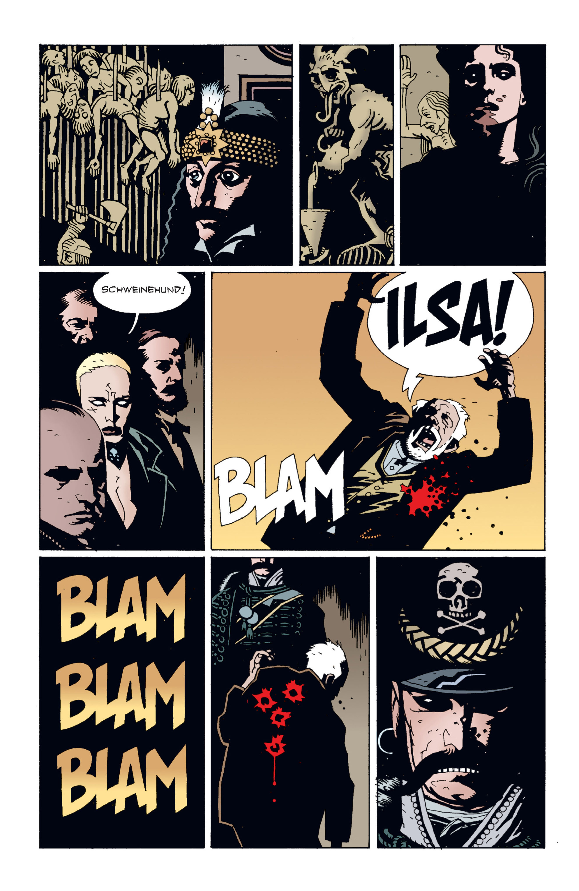 Read online Hellboy comic -  Issue #2 - 17