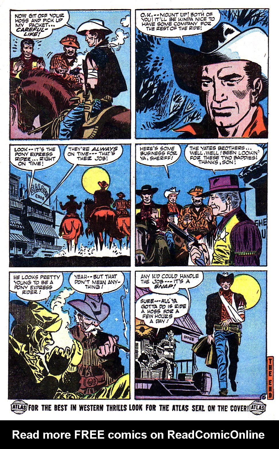 Read online Apache Kid comic -  Issue #13 - 24