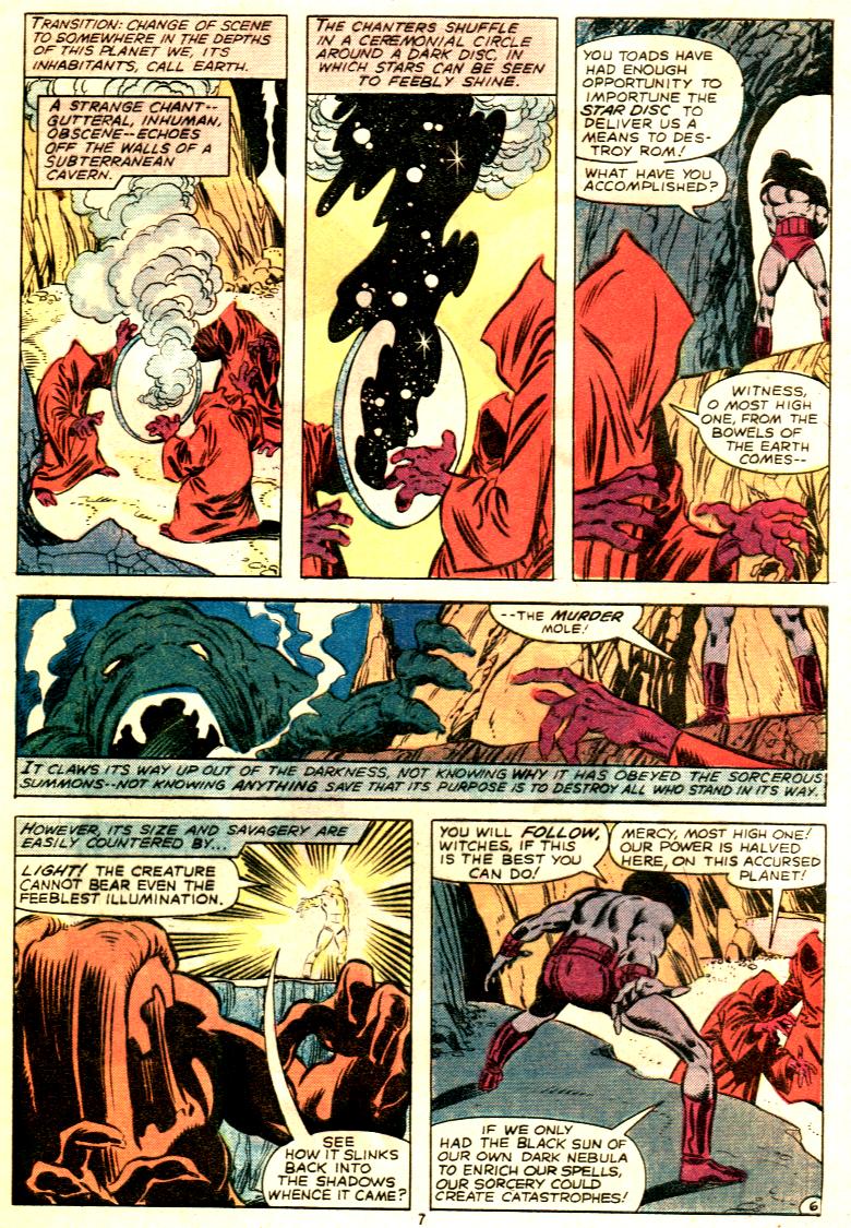 Read online ROM (1979) comic -  Issue #20 - 7