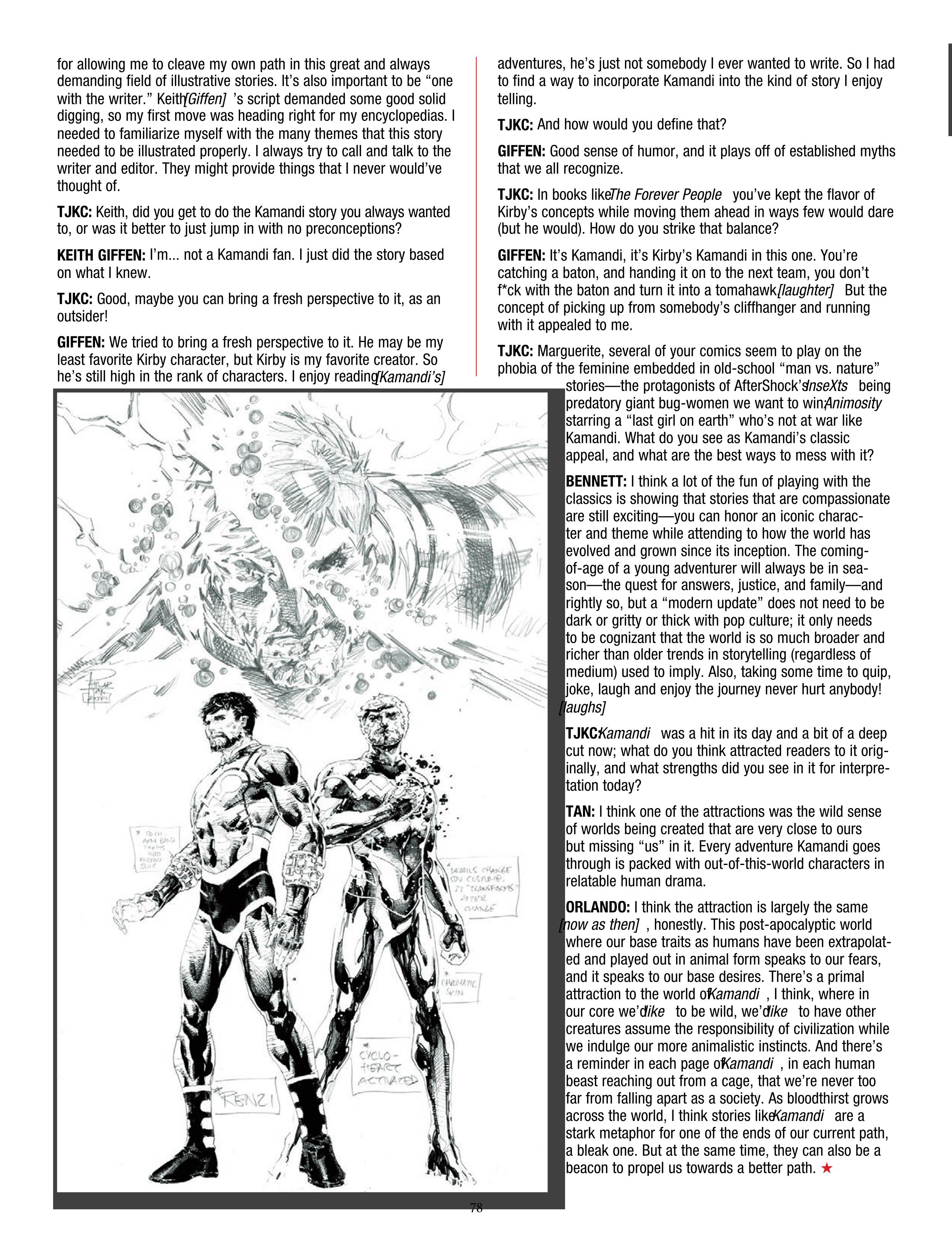 Read online The Jack Kirby Collector comic -  Issue #72 - 80