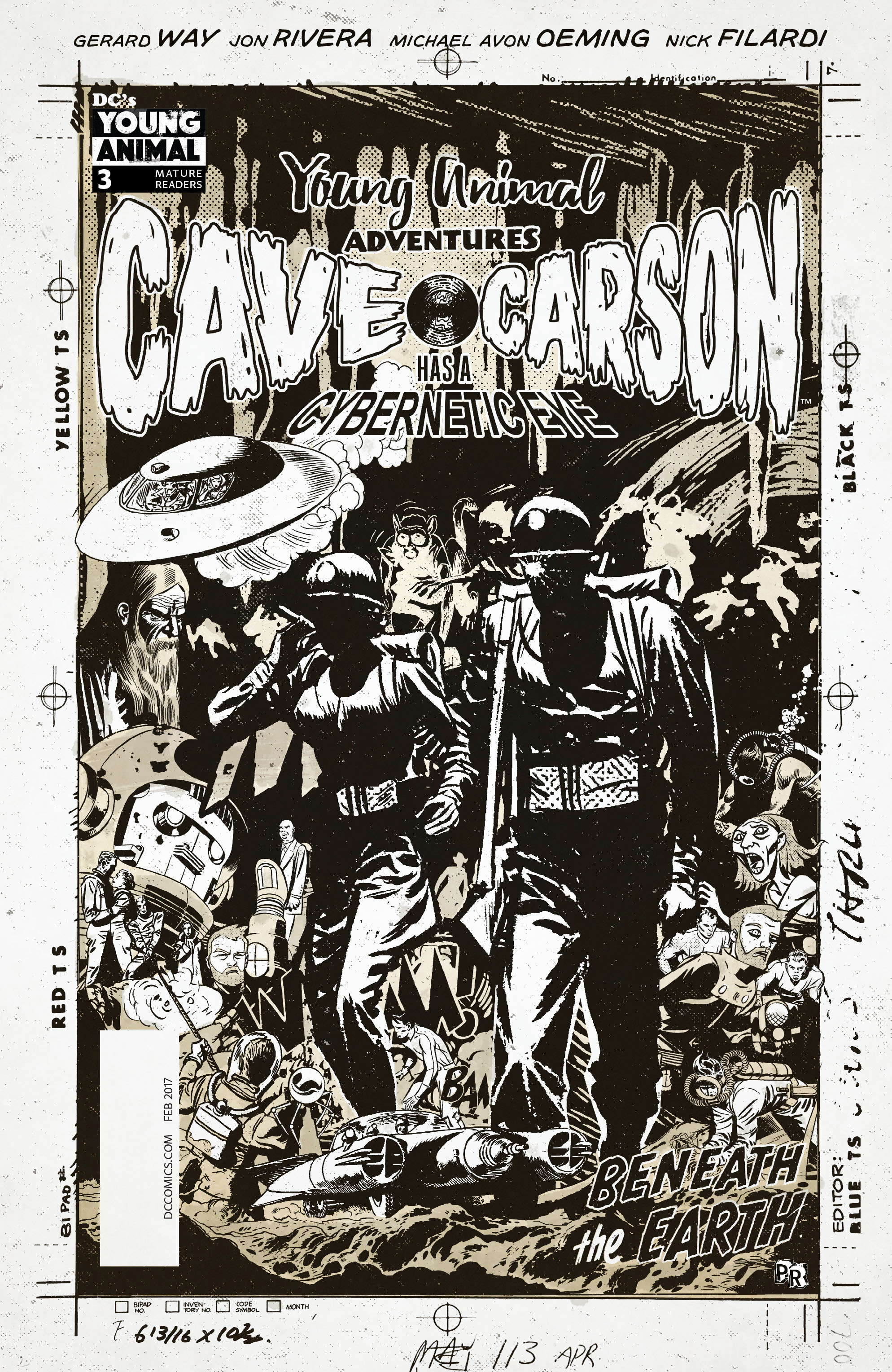 Read online Cave Carson Has a Cybernetic Eye comic -  Issue #3 - 3