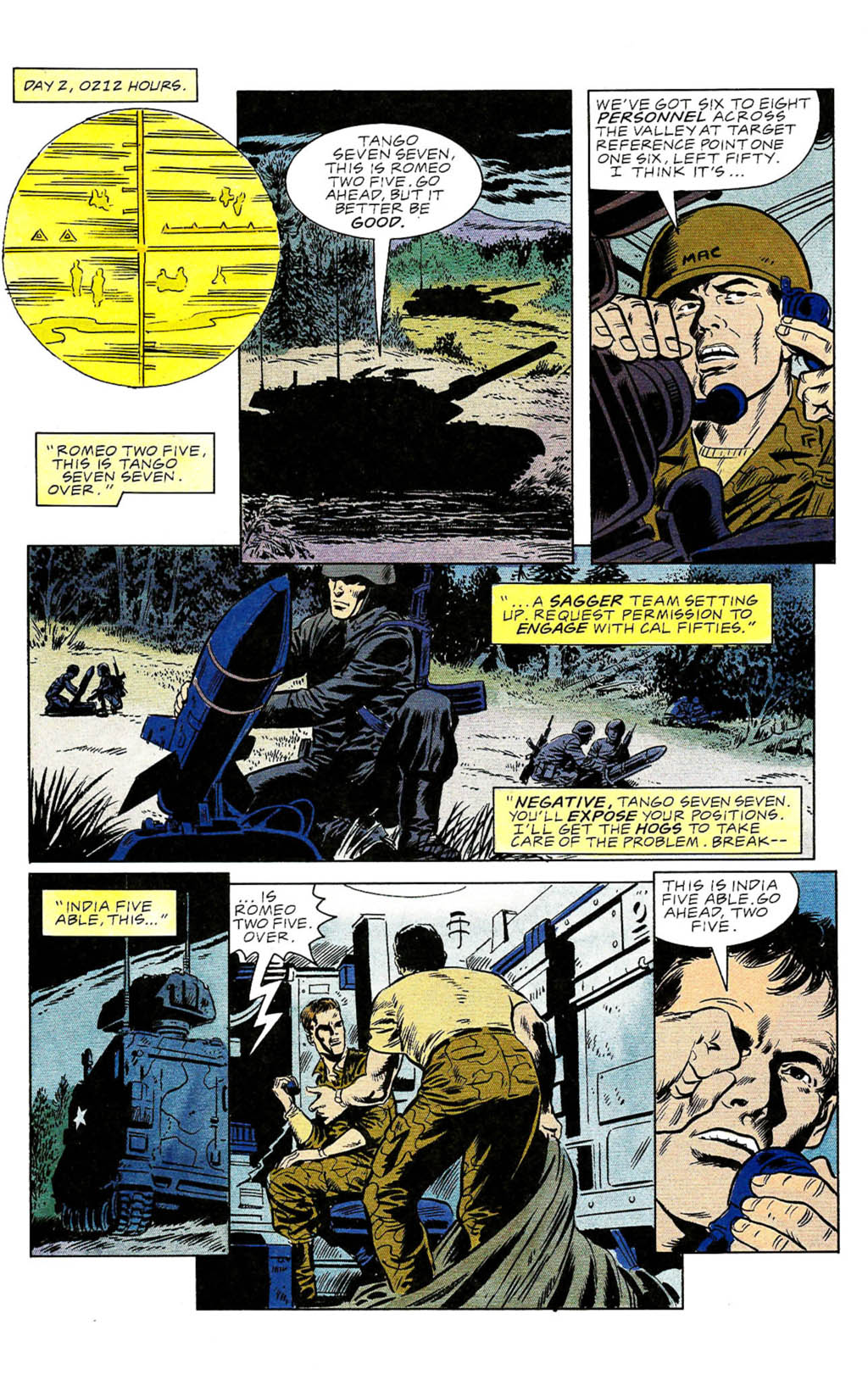 Read online Team Yankee comic -  Issue #2 - 26