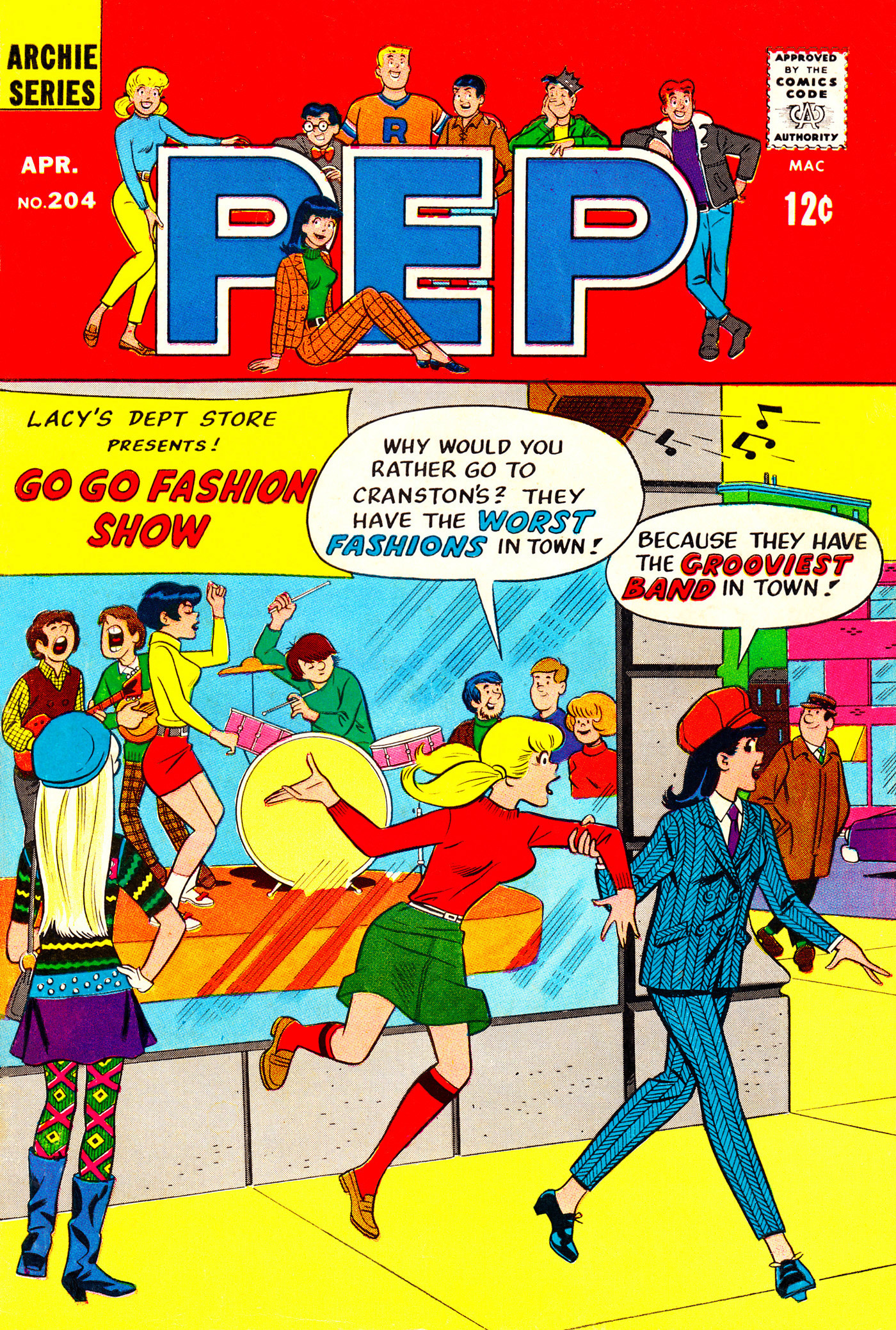 Read online Pep Comics comic -  Issue #204 - 1