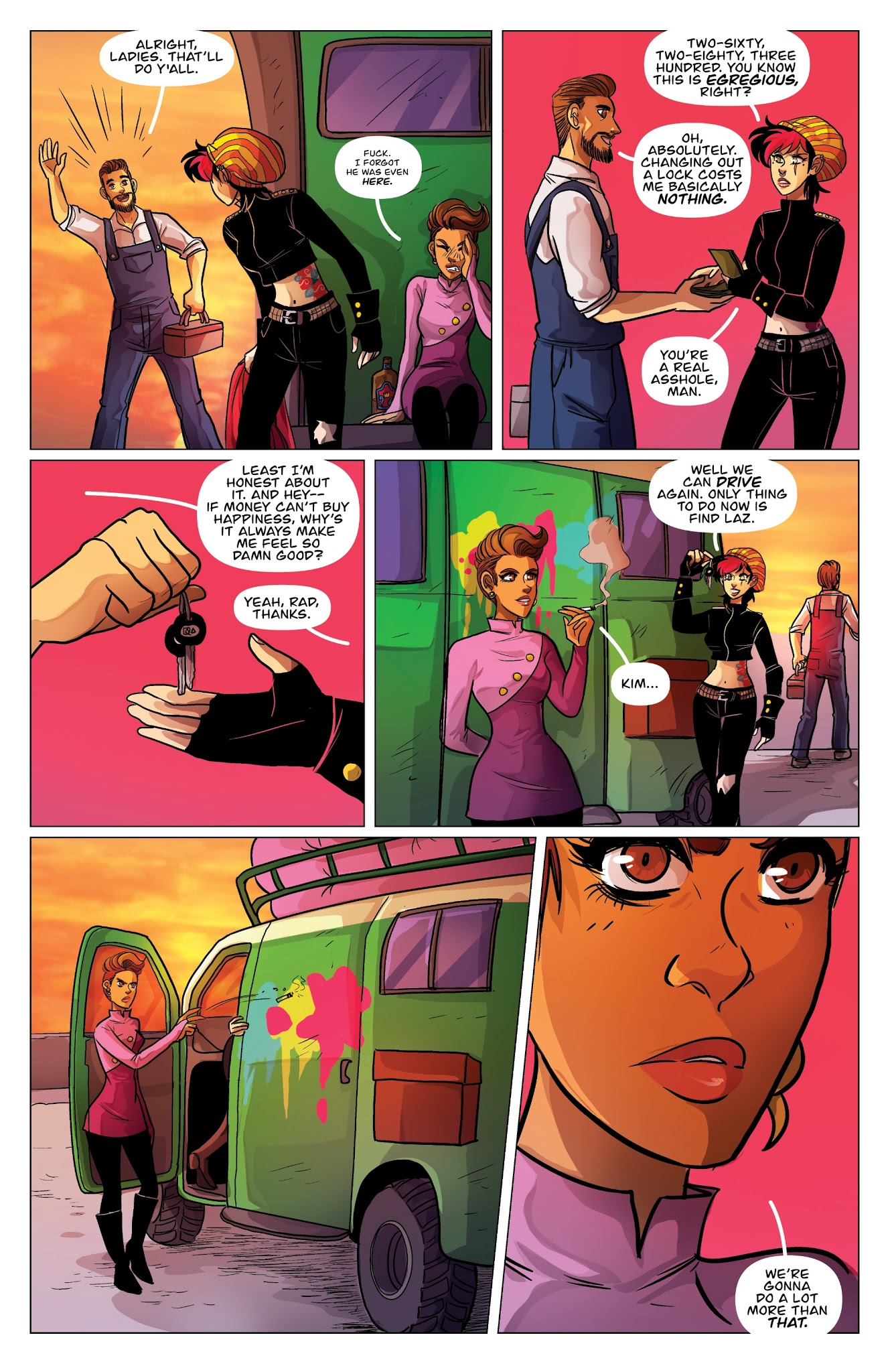 Read online Kim & Kim v2: Love is a Battlefield comic -  Issue #2 - 6