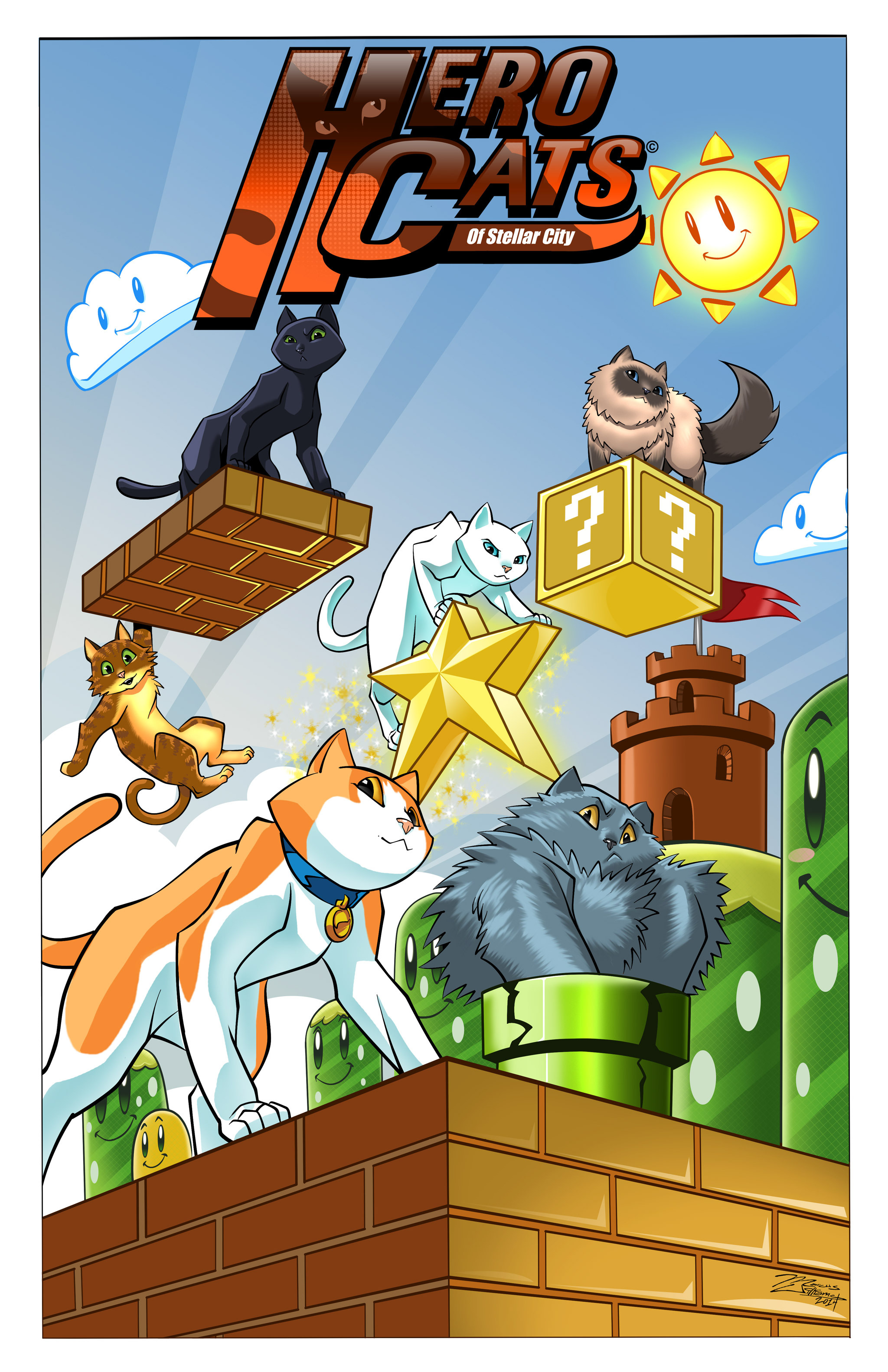 Read online Hero Cats comic -  Issue #2 - 1