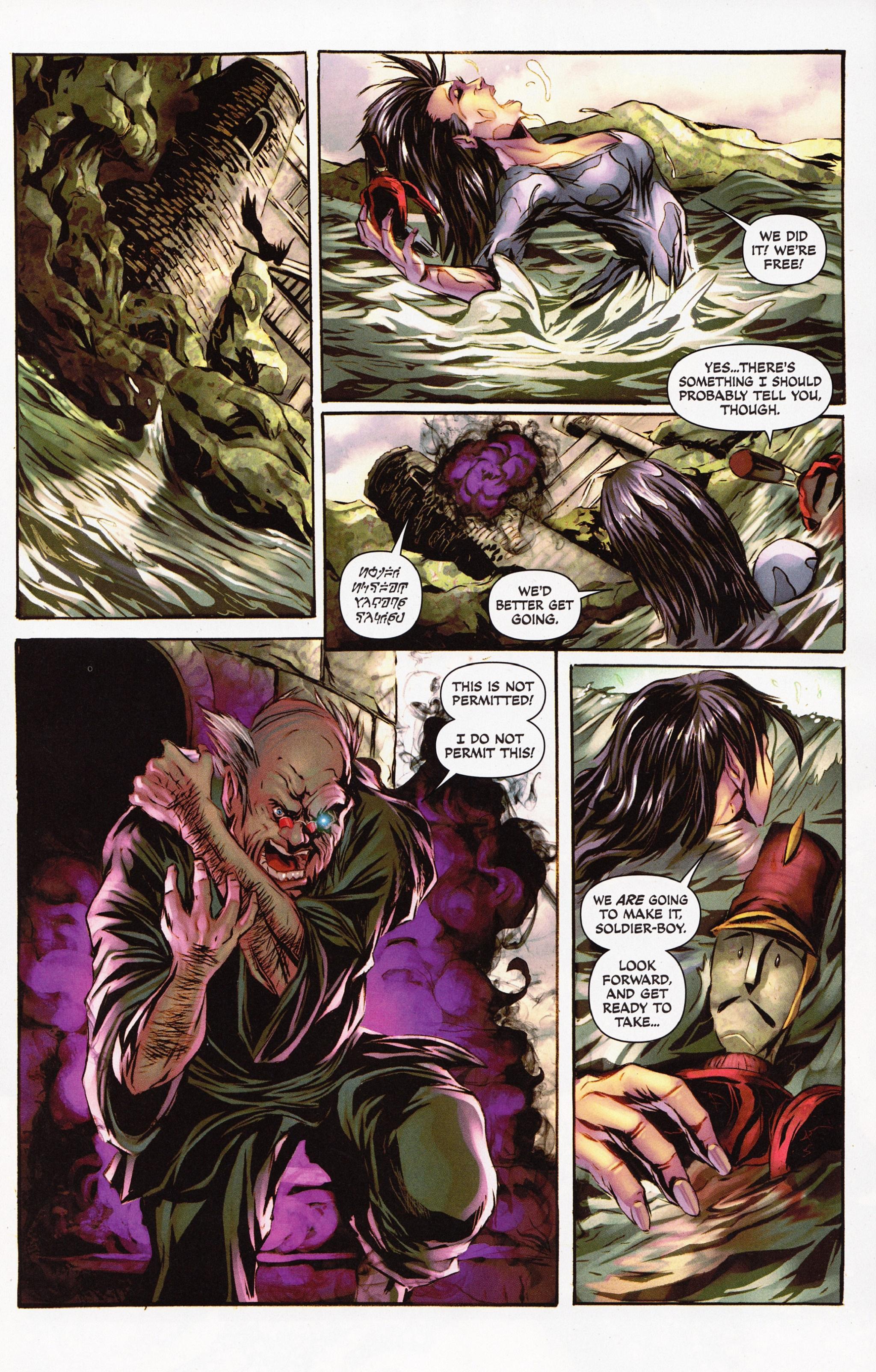 Read online Damsels: Mermaids comic -  Issue #0 - 13