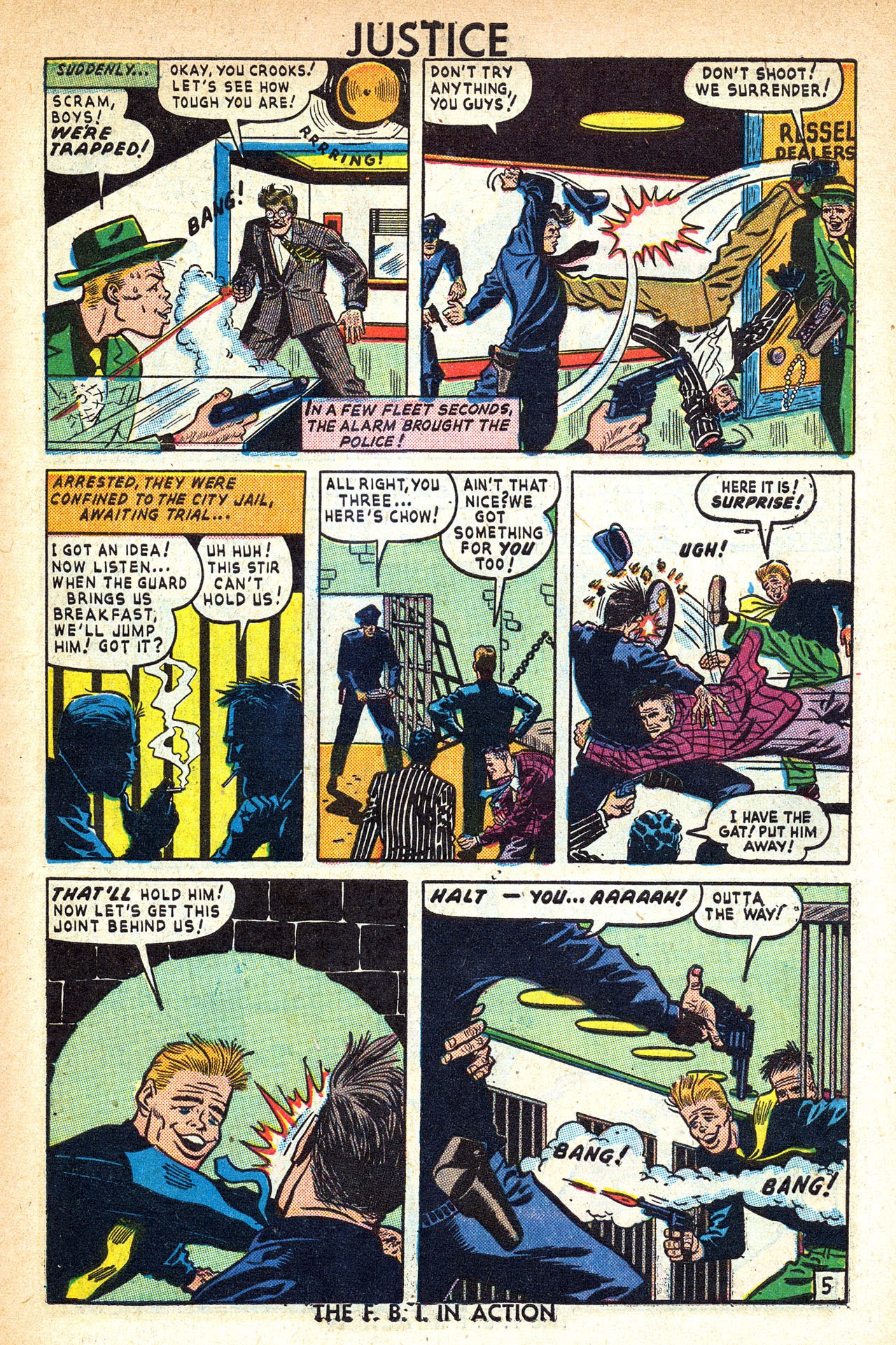 Read online Justice Comics (1947) comic -  Issue #3 - 7