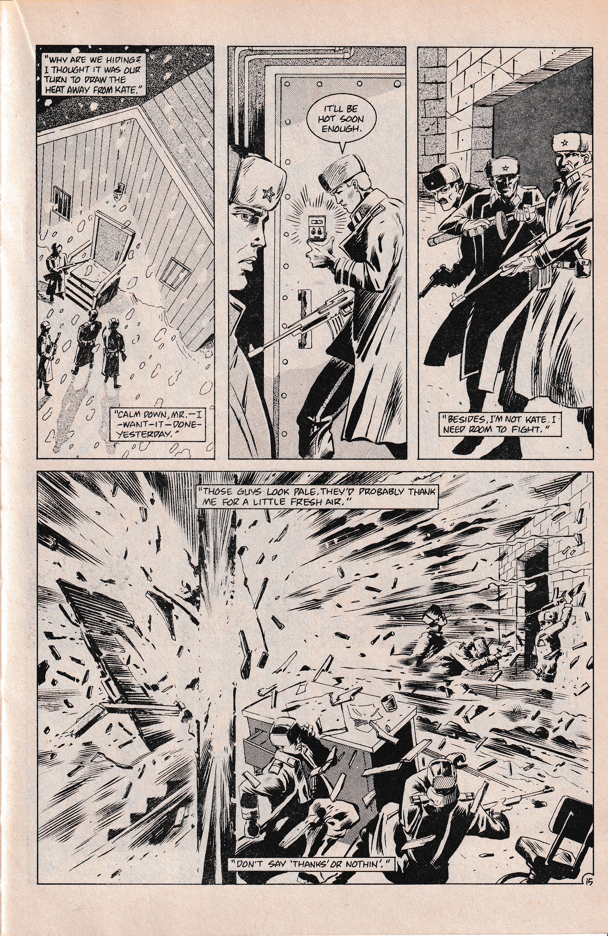 Read online Ninja comic -  Issue #3 - 16