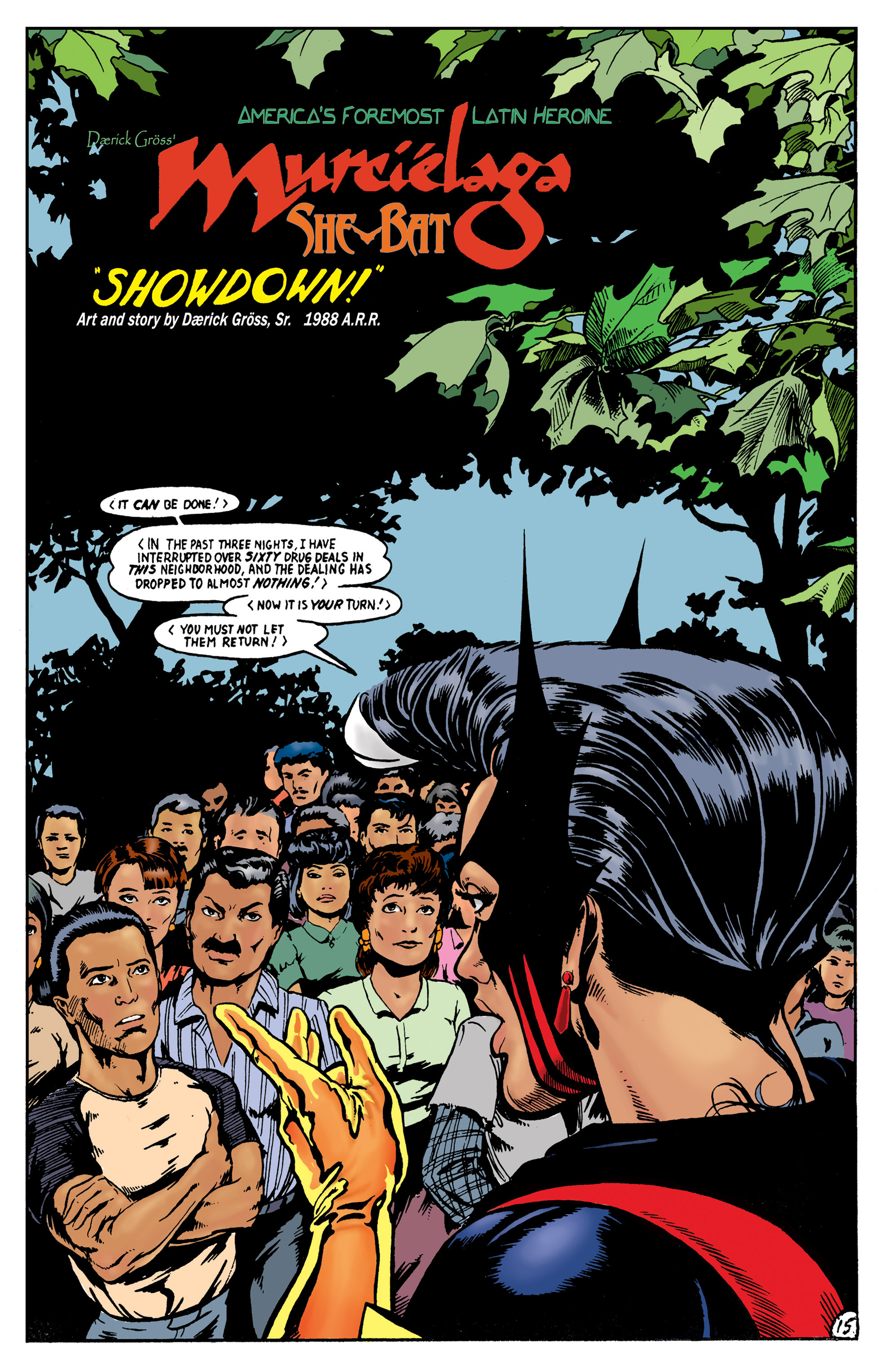 Read online Murciélaga She-Bat comic -  Issue #10 - 17