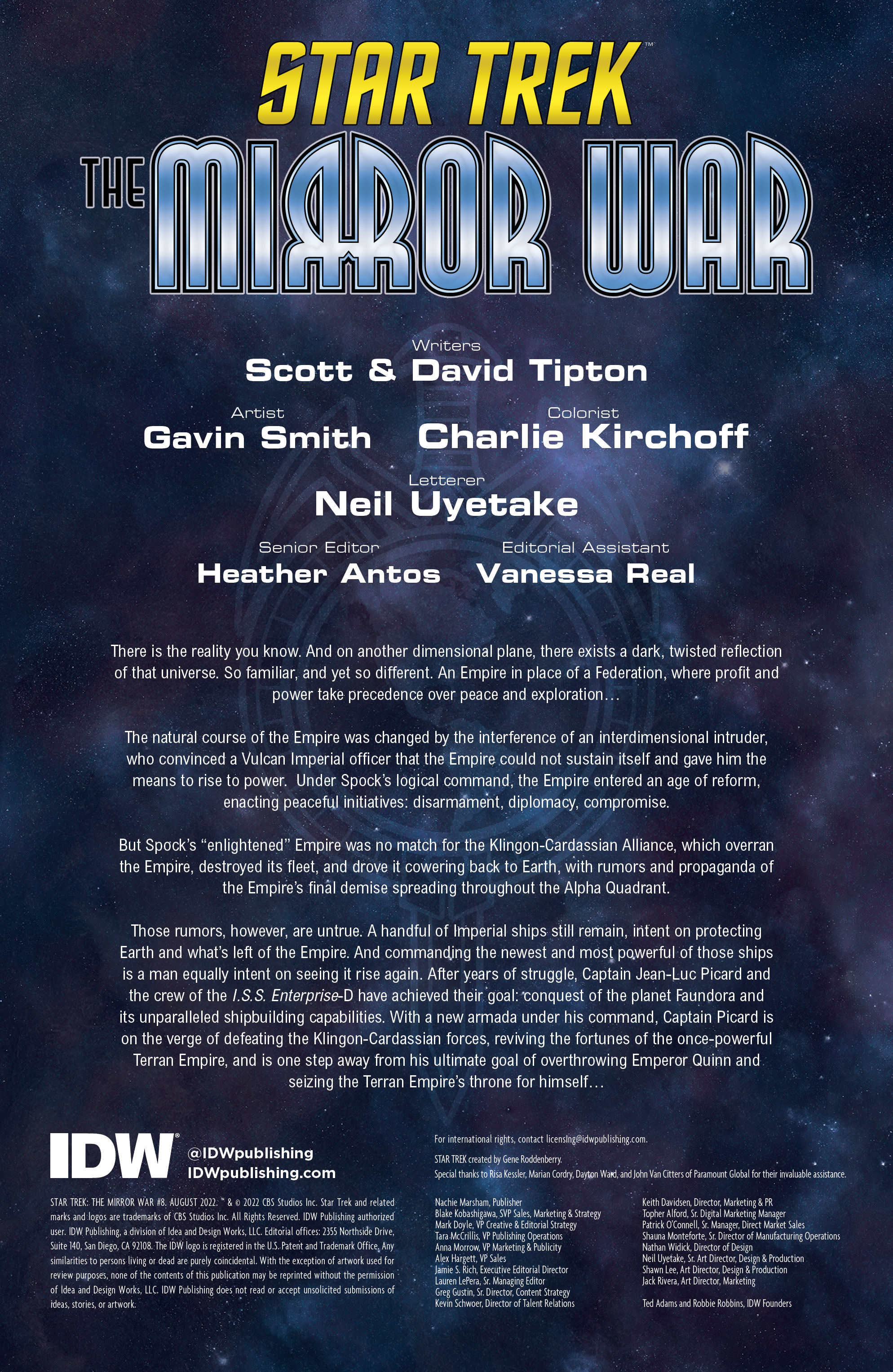 Read online Star Trek: The Mirror War comic -  Issue #8 - 2