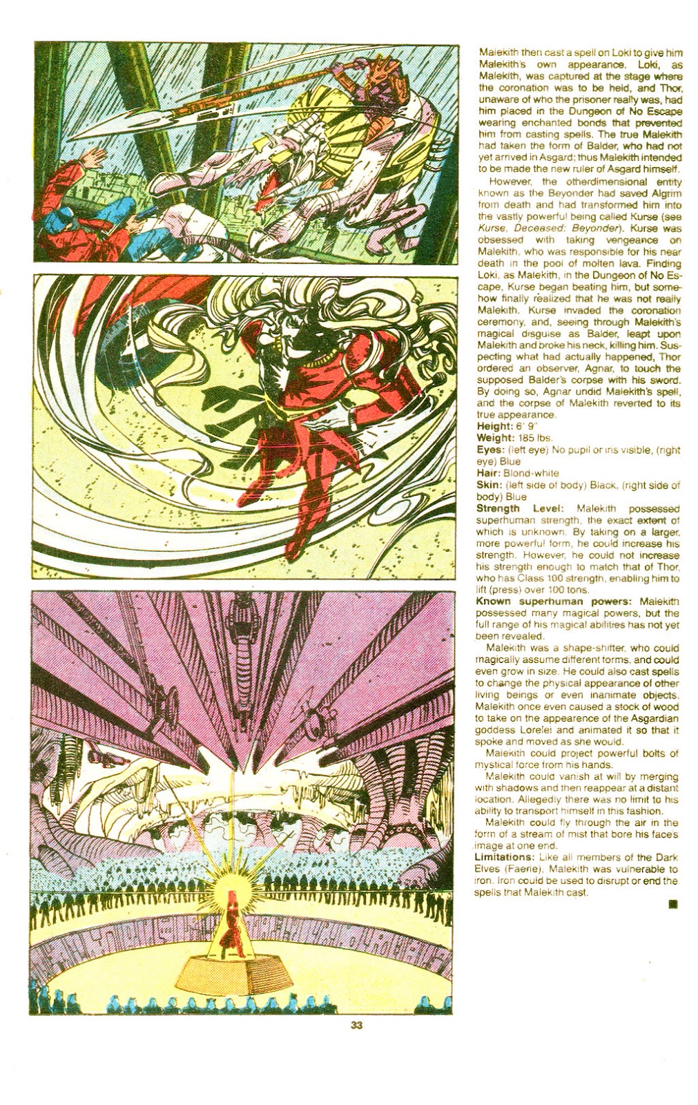 The Official Handbook of the Marvel Universe Deluxe Edition issue 18 - Page 35