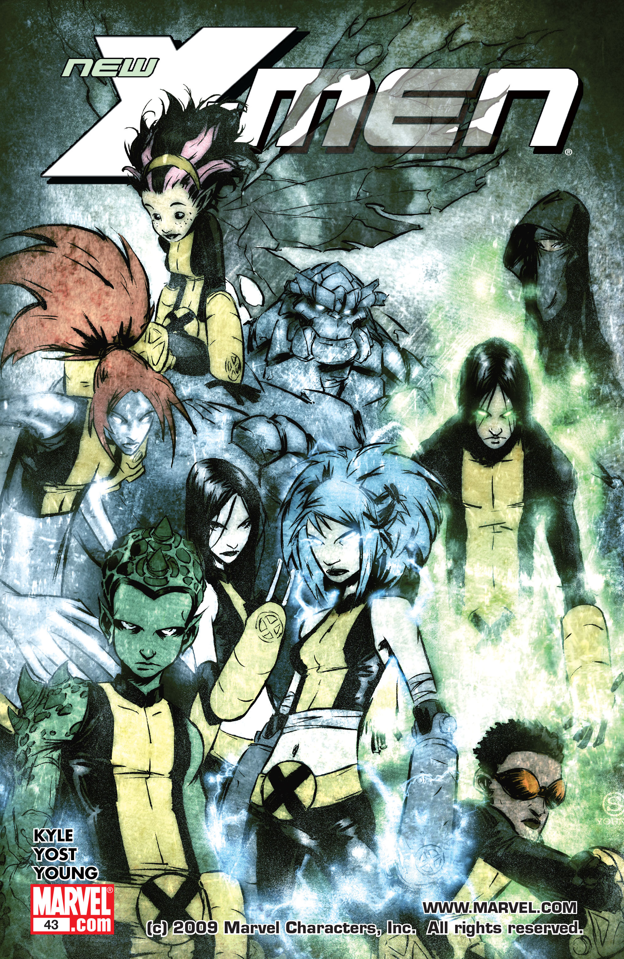 Read online New X-Men (2004) comic -  Issue #43 - 1