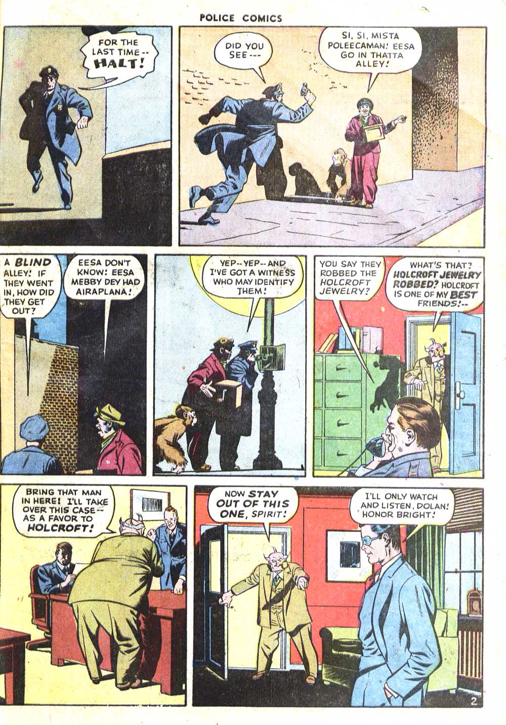 Read online Police Comics comic -  Issue #61 - 53