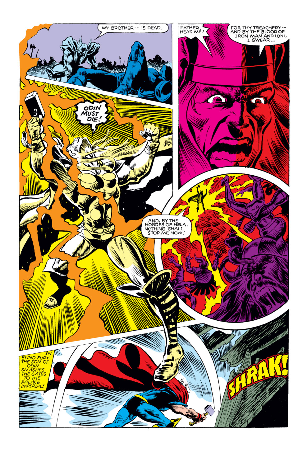 Read online What If? (1977) comic -  Issue #25 - Thor and the Avengers battled the gods - 28