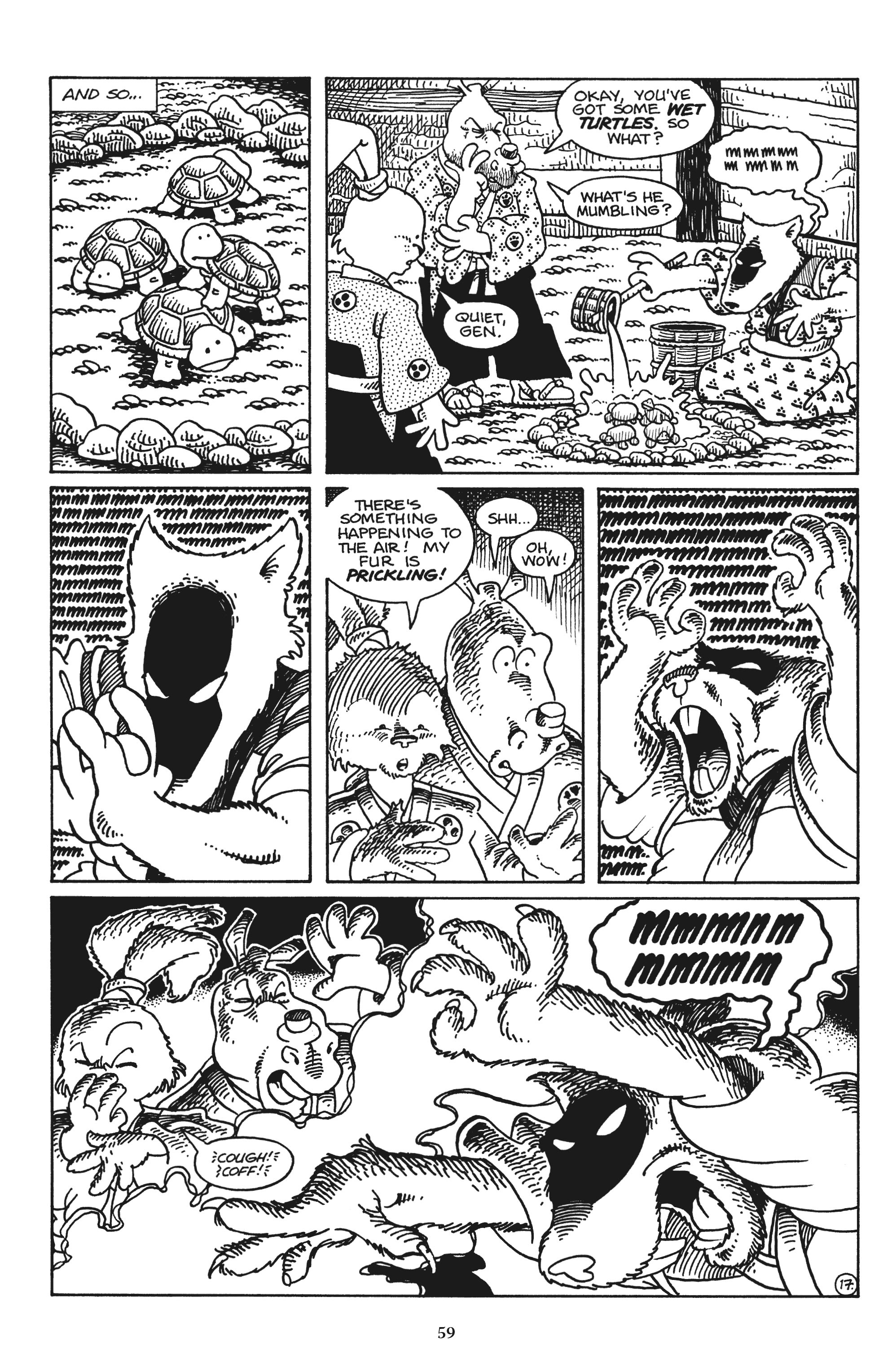 Read online Usagi Yojimbo/Teenage Mutant Ninja Turtles: The Complete Collection comic -  Issue # TPB (Part 1) - 55