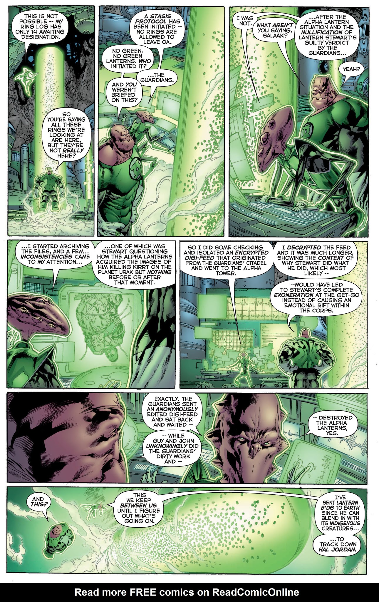 Read online Green Lantern: Rise of the Third Army comic -  Issue # TPB - 92