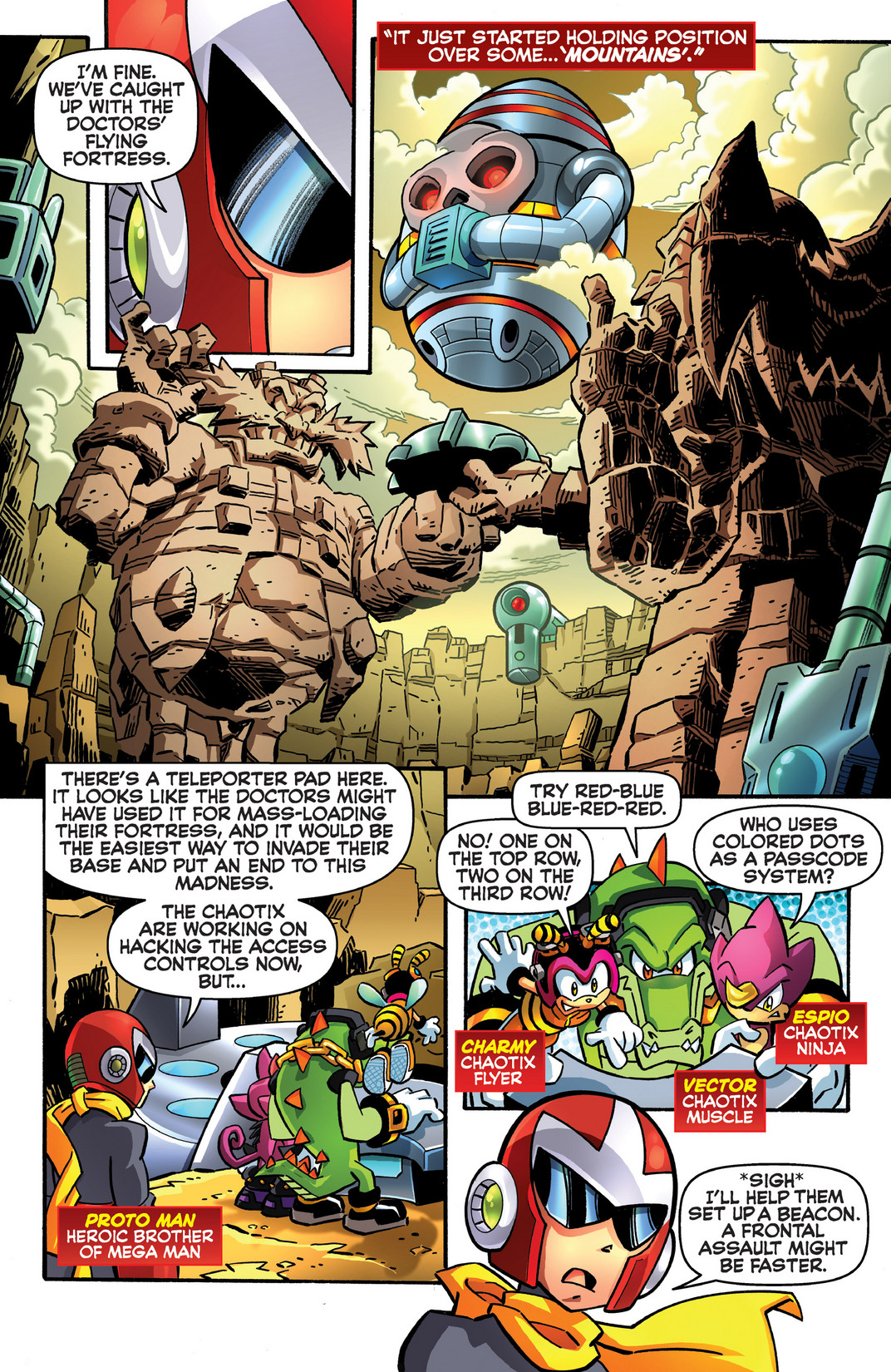 Read online Sonic Mega Man Worlds Collide comic -  Issue # Vol 2 - 98
