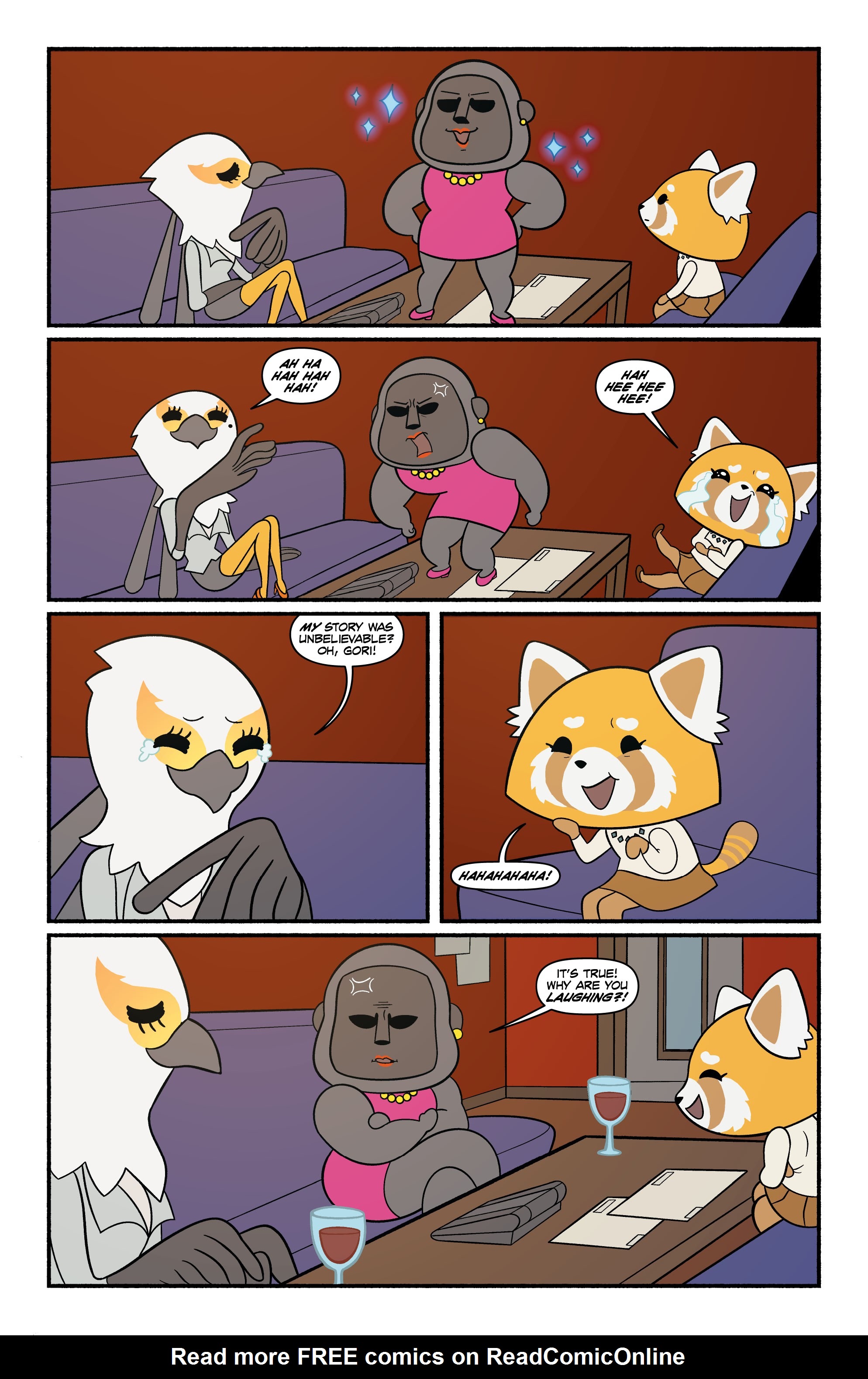Read online Aggretsuko Meet Her Friends comic -  Issue #1 - 15