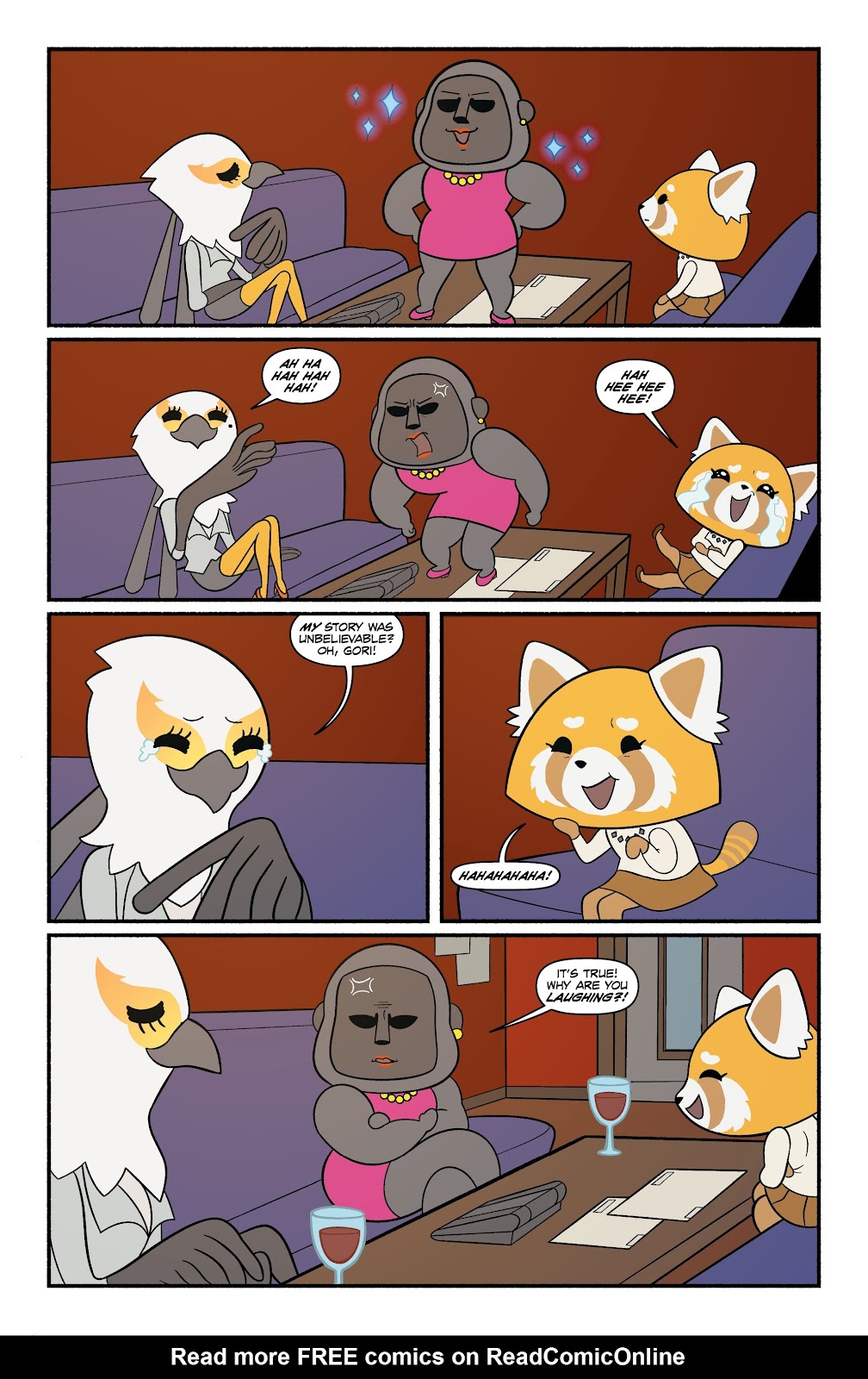 Aggretsuko Meet Her Friends issue 1 - Page 15