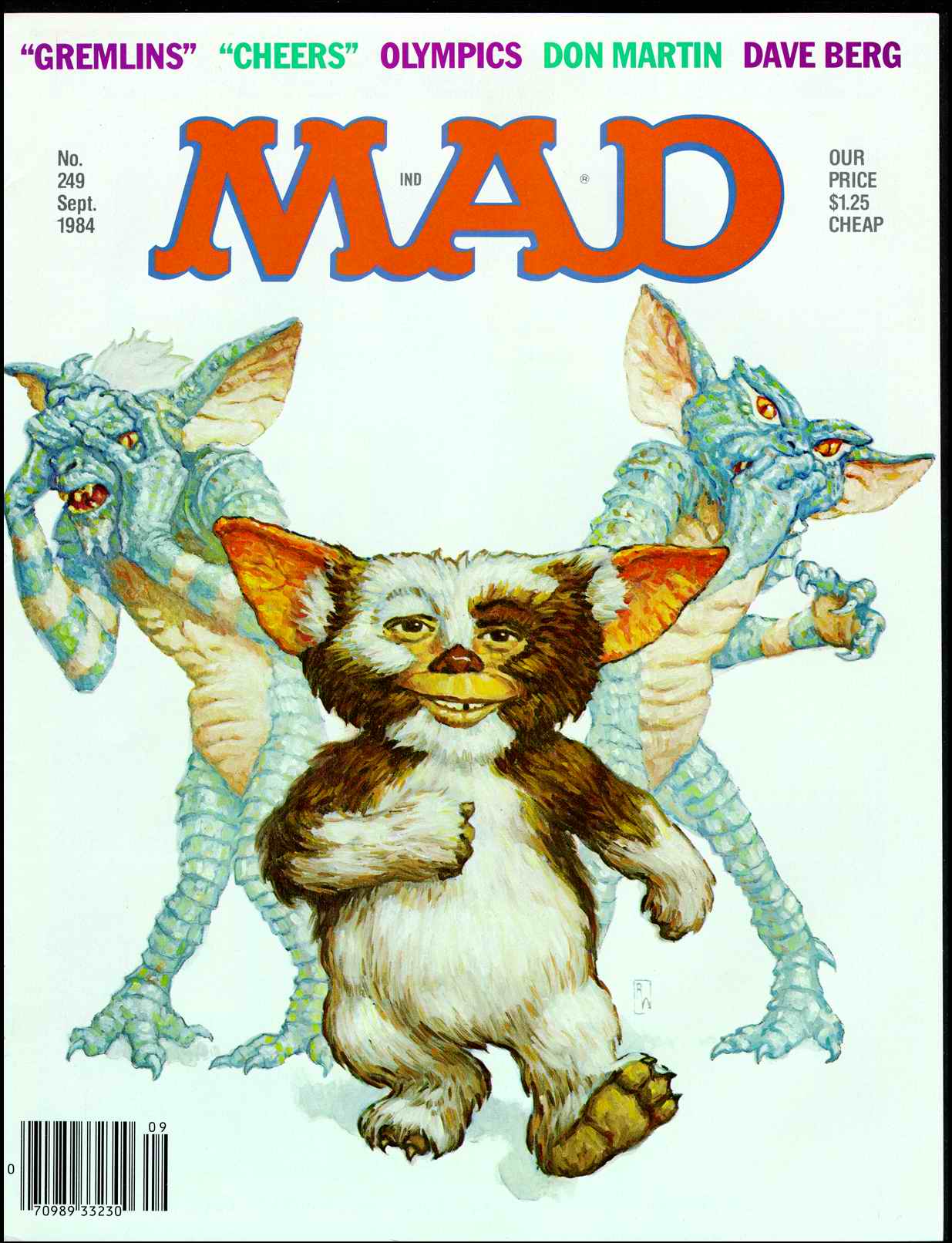 Read online MAD comic -  Issue #249 - 1