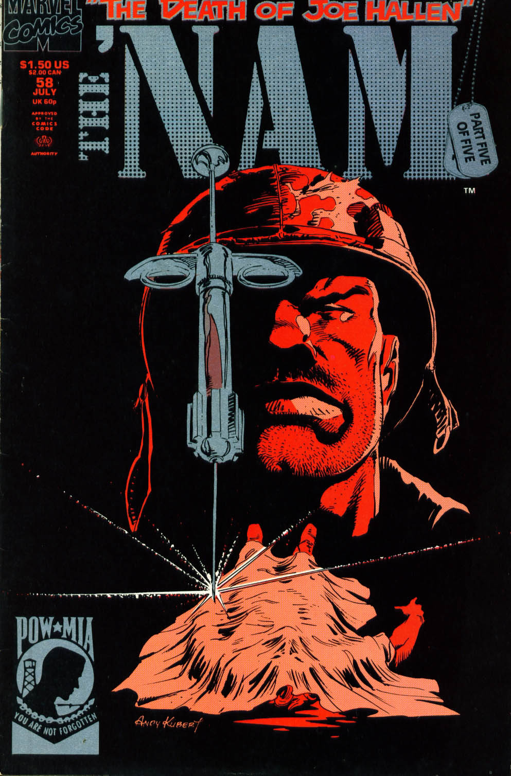 Read online The 'Nam comic -  Issue #58 - 1