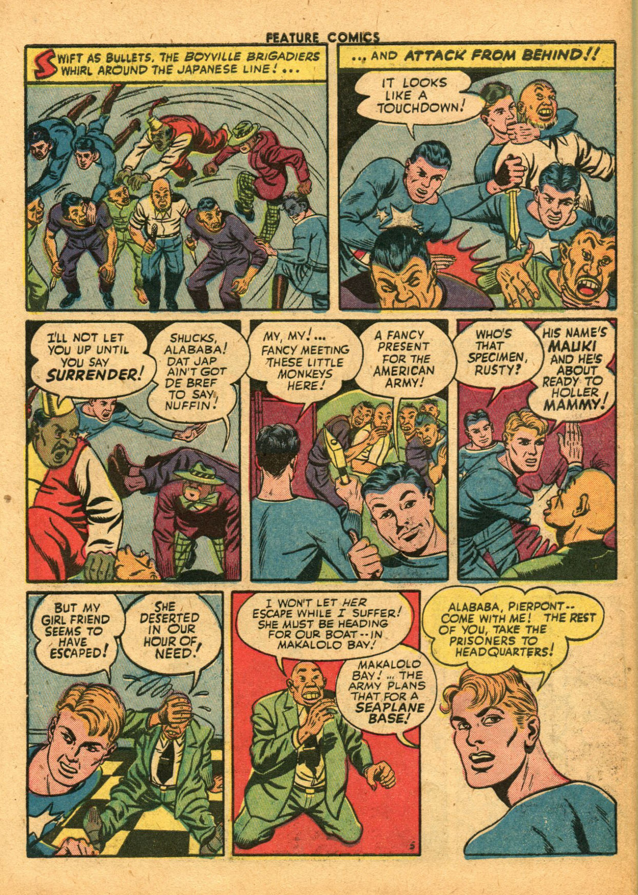 Read online Feature Comics comic -  Issue #78 - 56