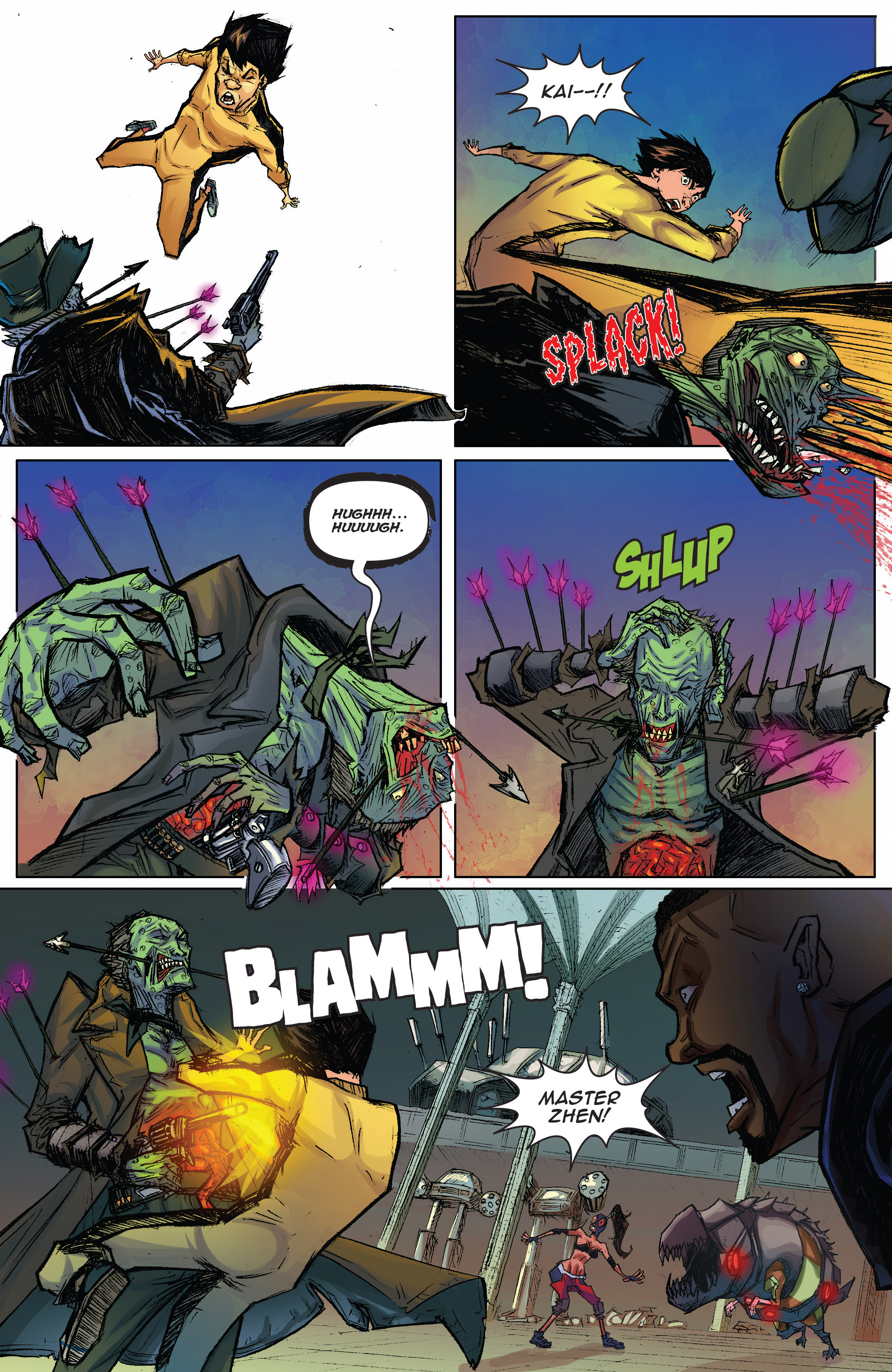 Read online Infinite Seven comic -  Issue #4 - 18