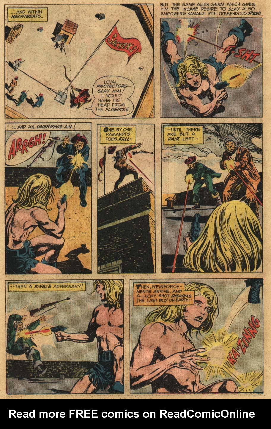 Read online Kamandi, The Last Boy On Earth comic -  Issue #48 - 17