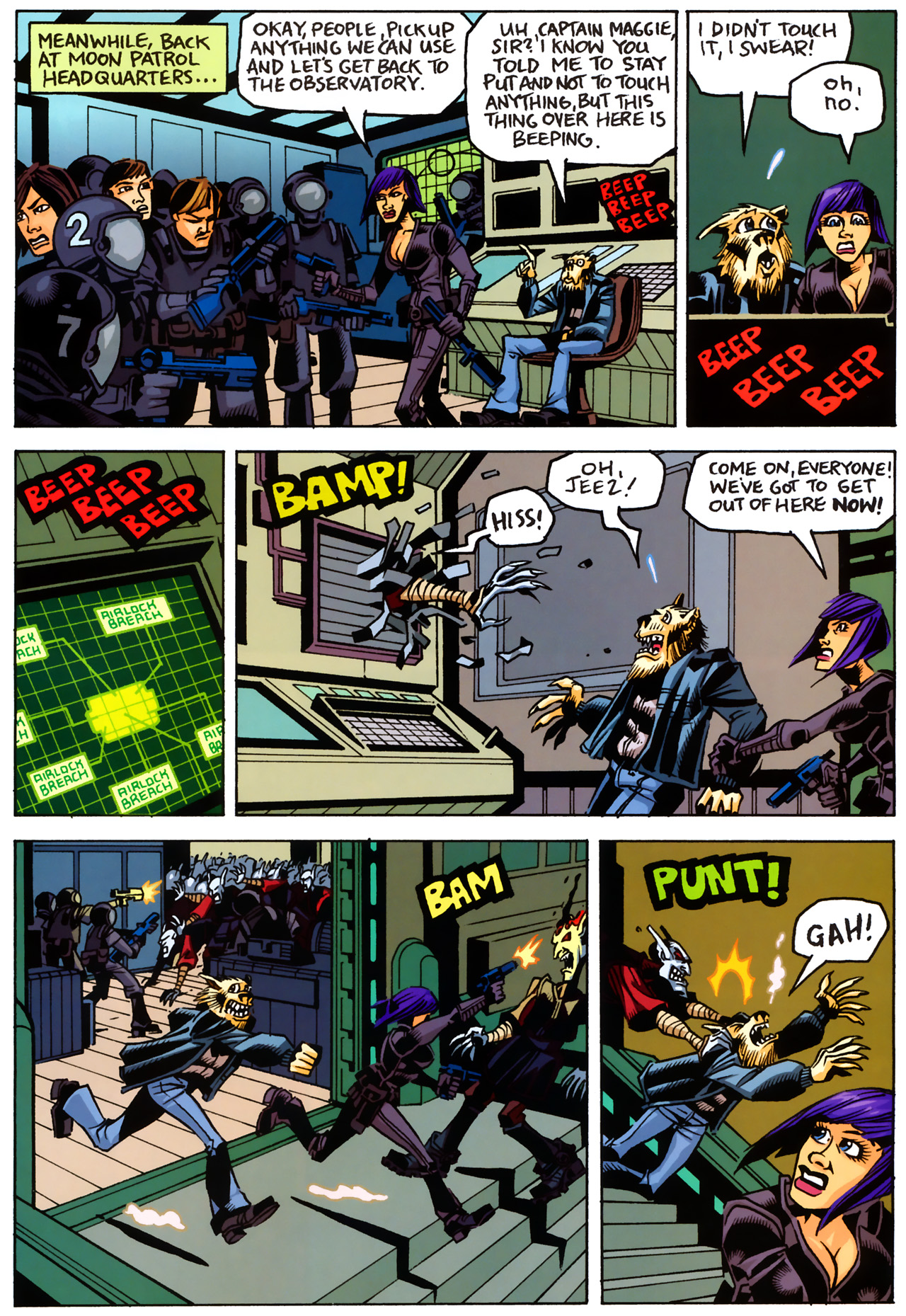 Read online Werewolves on the Moon: Versus Vampires comic -  Issue #2 - 25