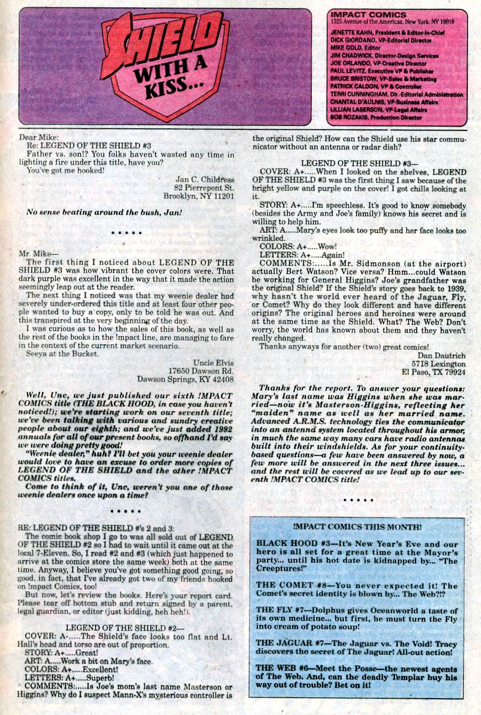 Read online Legend of the Shield comic -  Issue #8 - 27