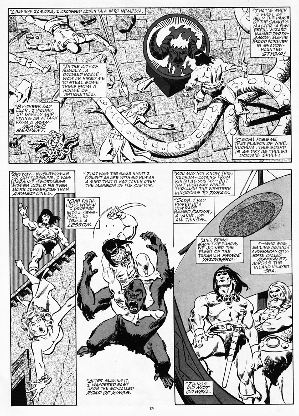 The Savage Sword Of Conan issue 190 - Page 26
