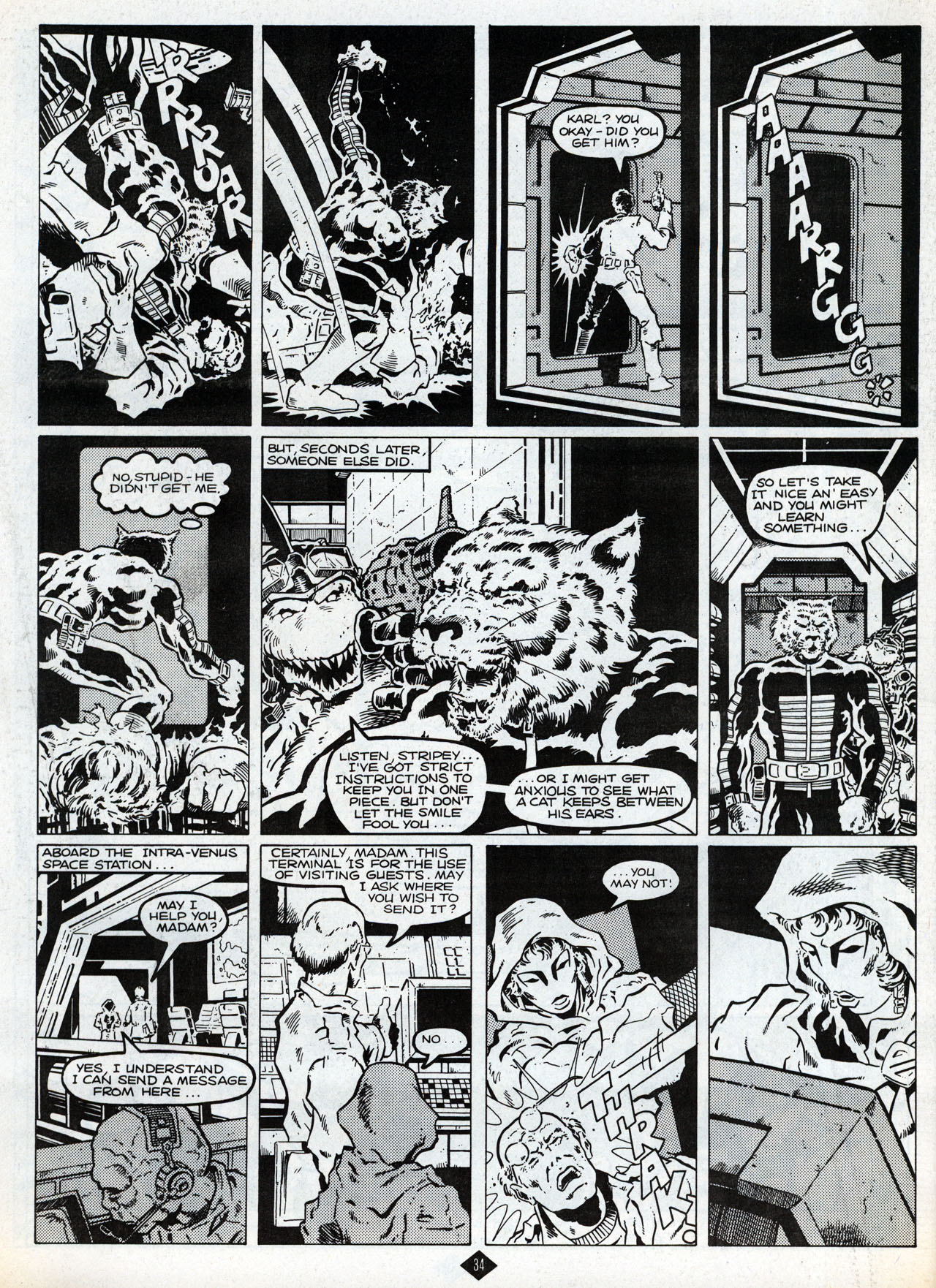 Read online Captain Britain (1985) comic -  Issue #3 - 34