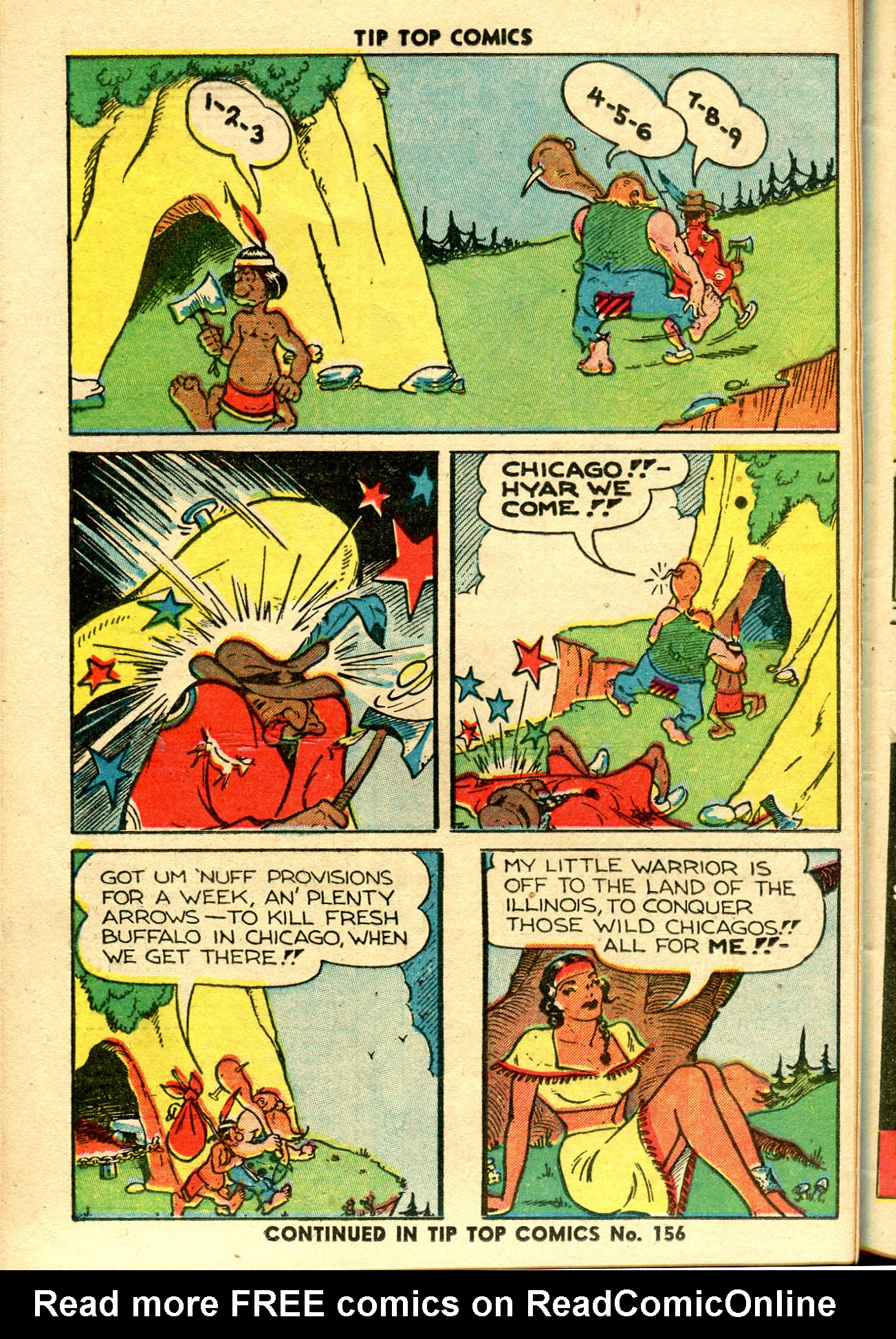 Read online Tip Top Comics comic -  Issue #155 - 34