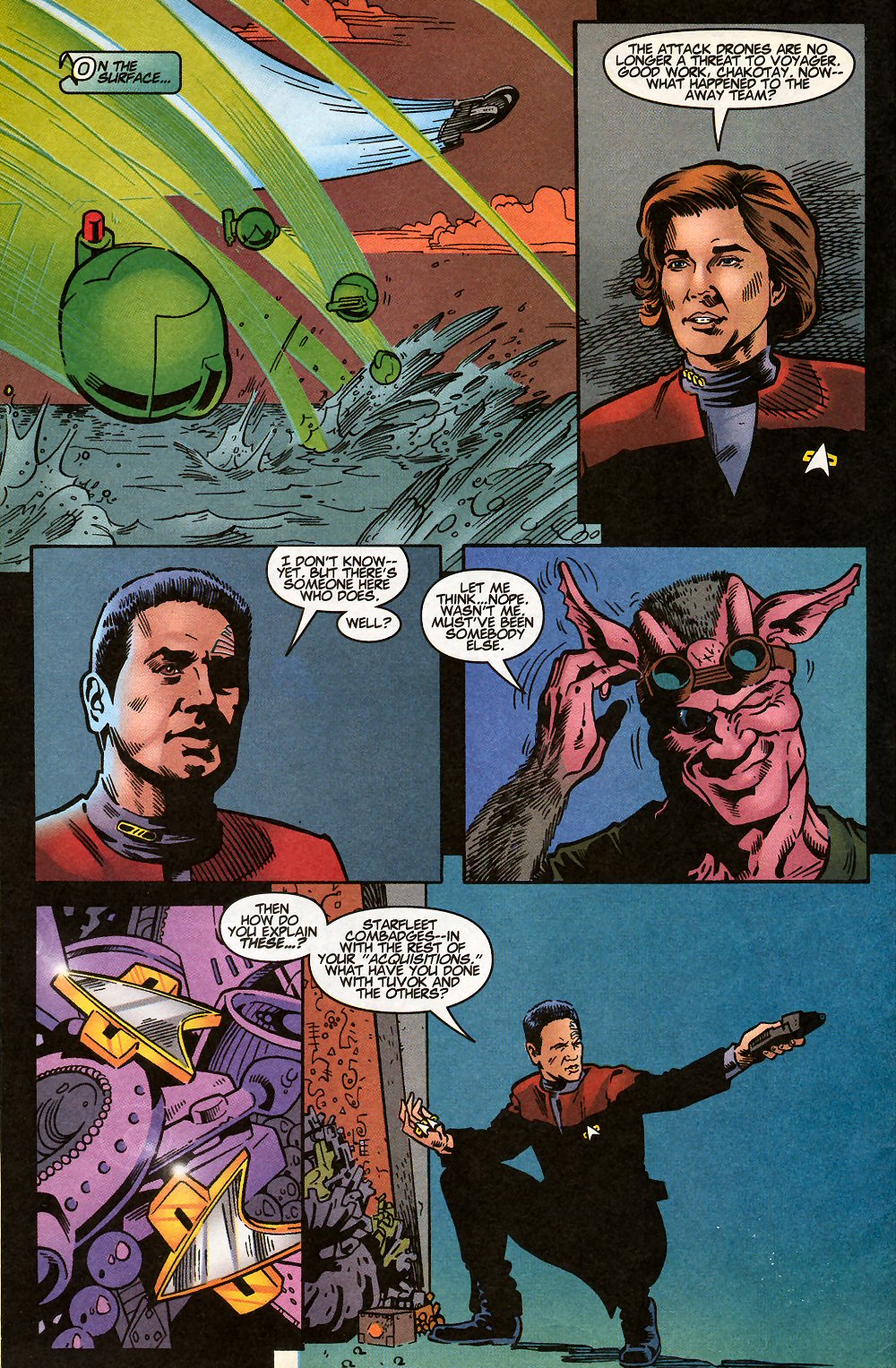 Read online Star Trek: Voyager--Splashdown comic -  Issue #4 - 12