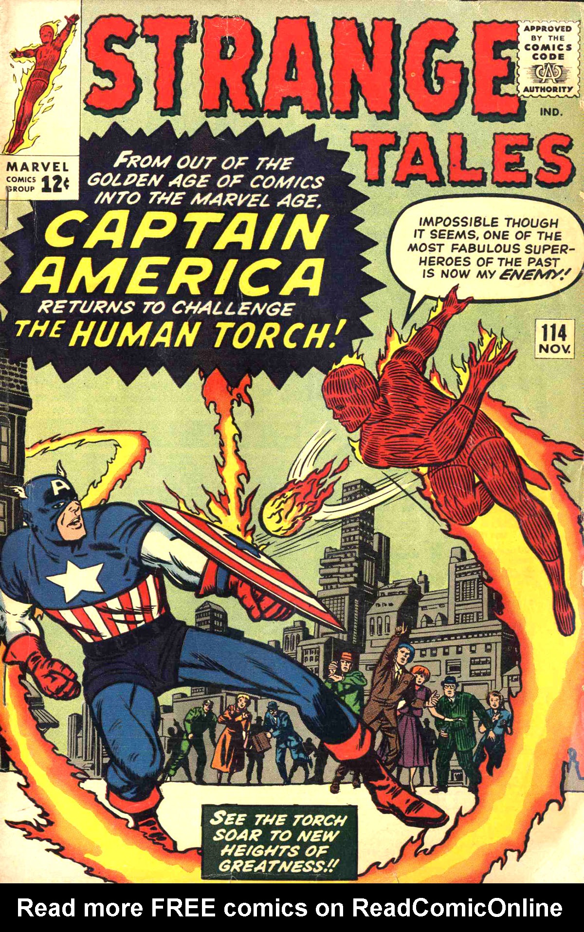 Read online Strange Tales (1951) comic -  Issue #114 - 1