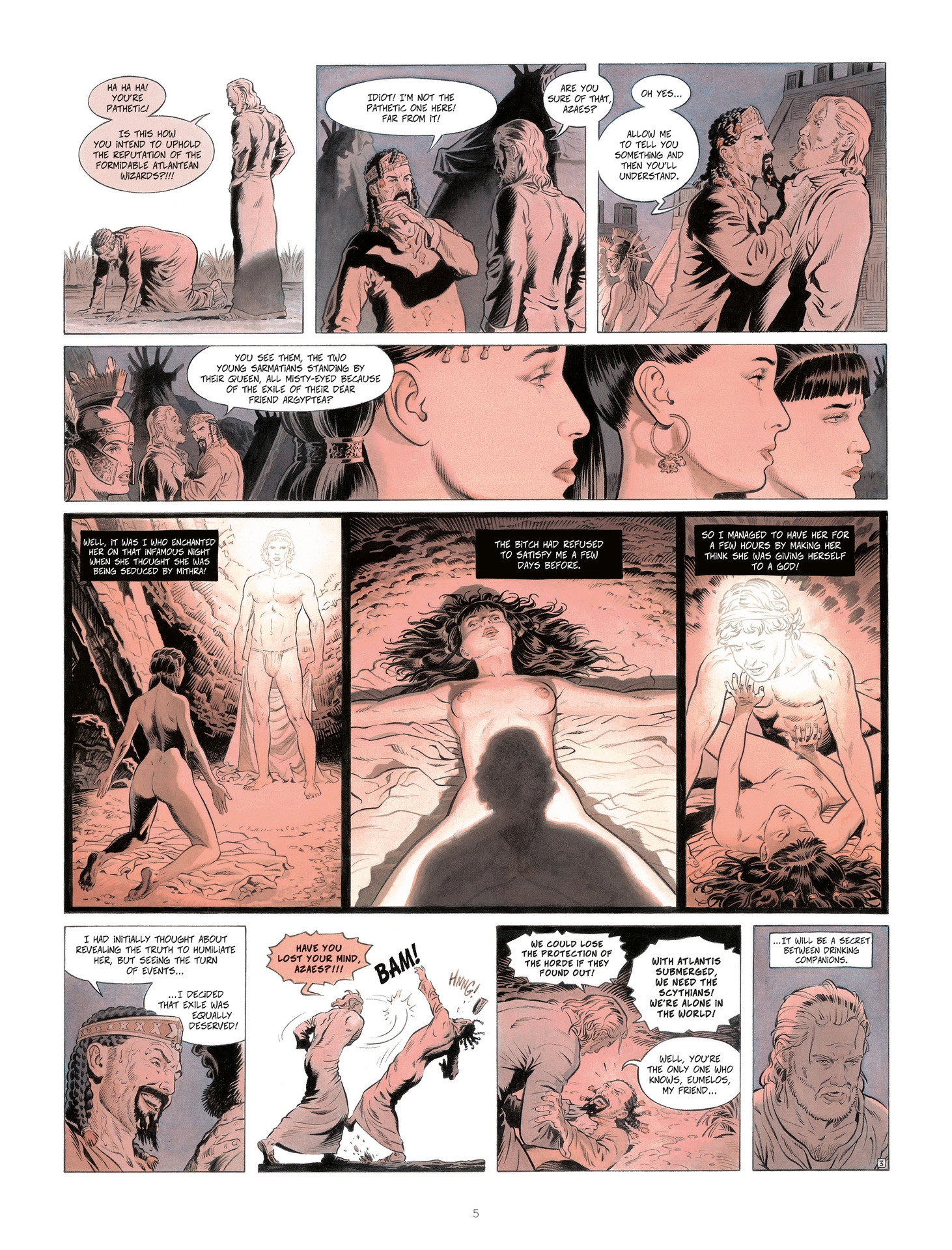 Read online Conquests comic -  Issue #4 - 5