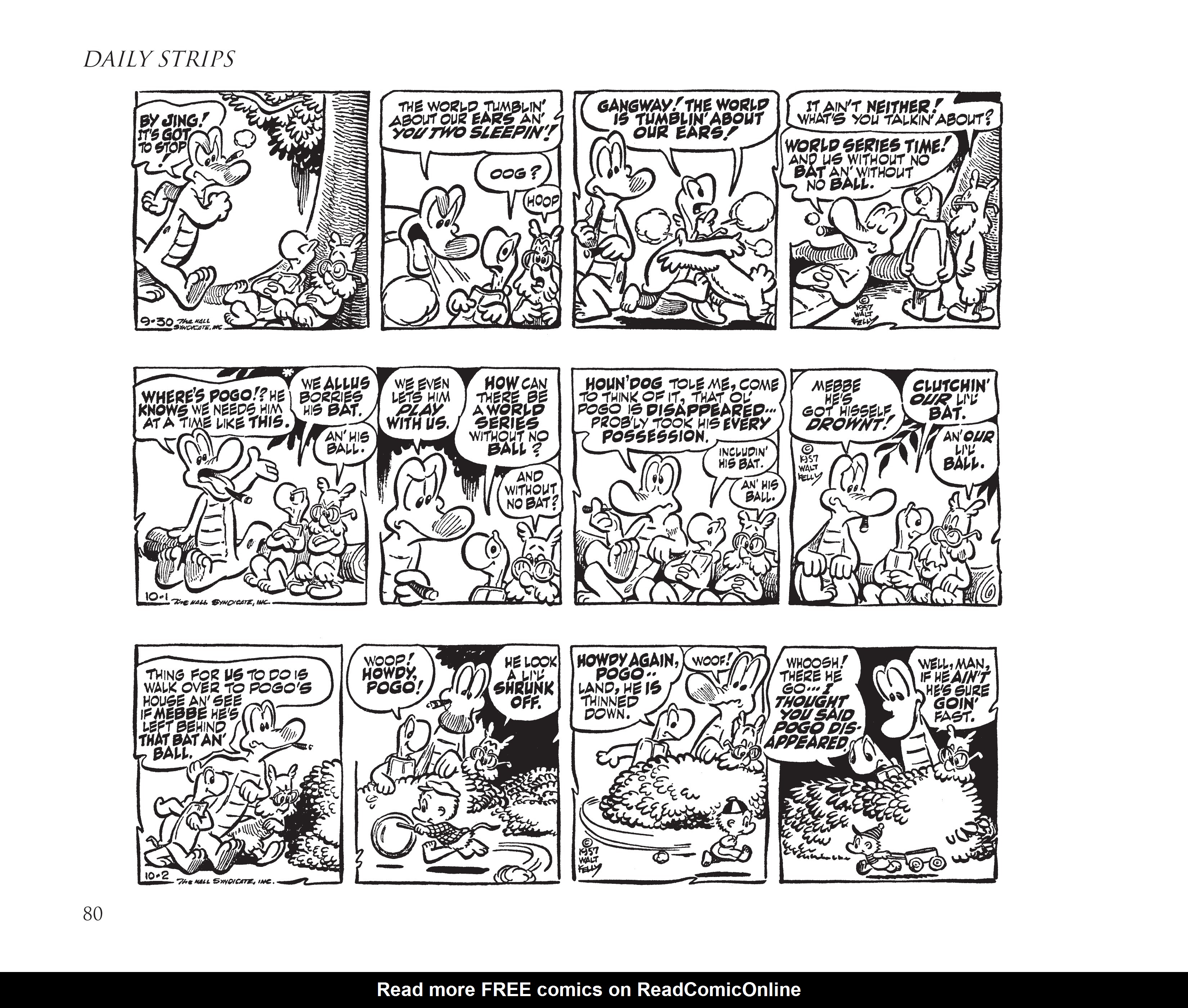 Read online Pogo by Walt Kelly: The Complete Syndicated Comic Strips comic -  Issue # TPB 5 (Part 1) - 89