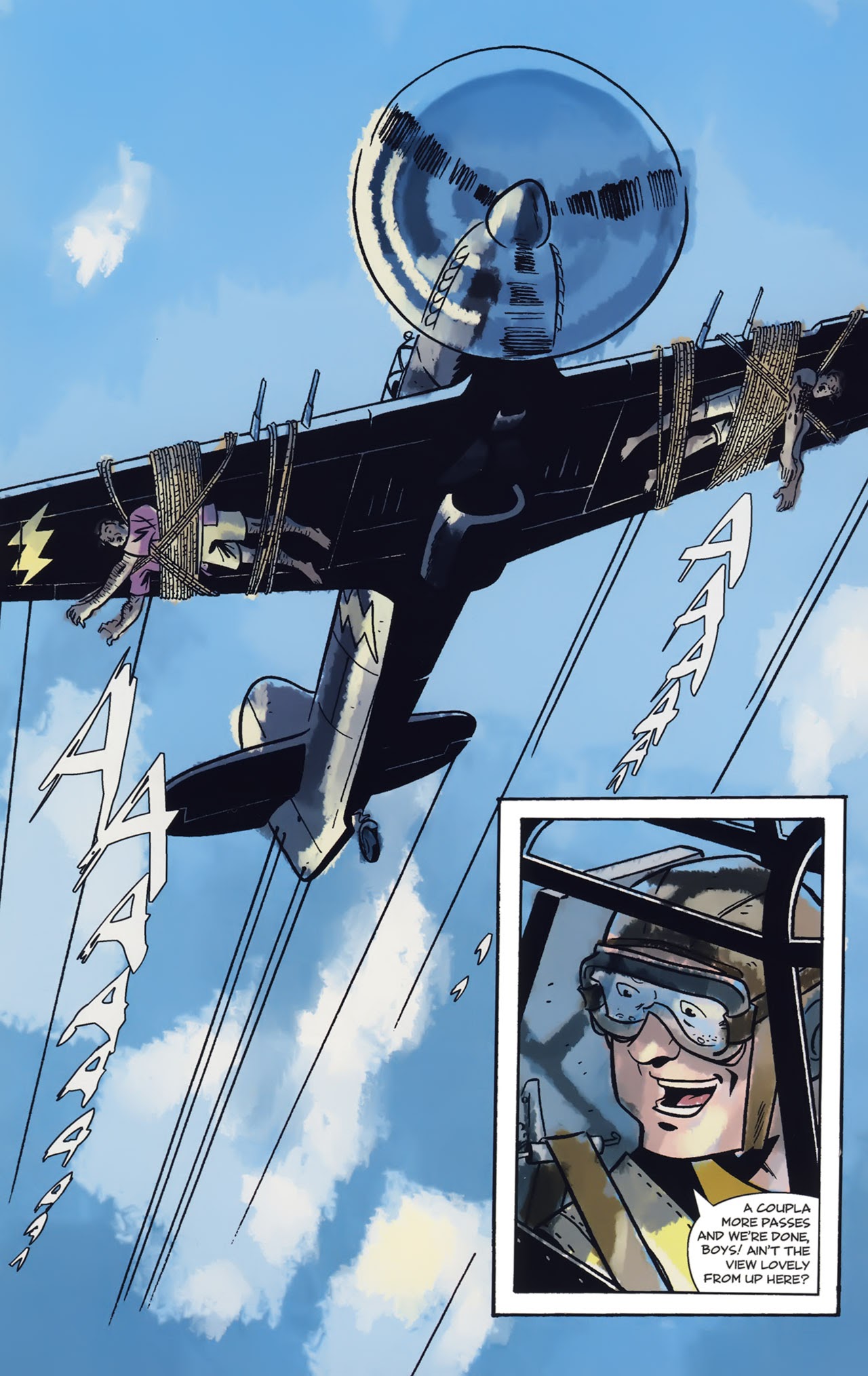 Read online Hawaiian Dick: Screaming Black Thunder comic -  Issue #5 - 17