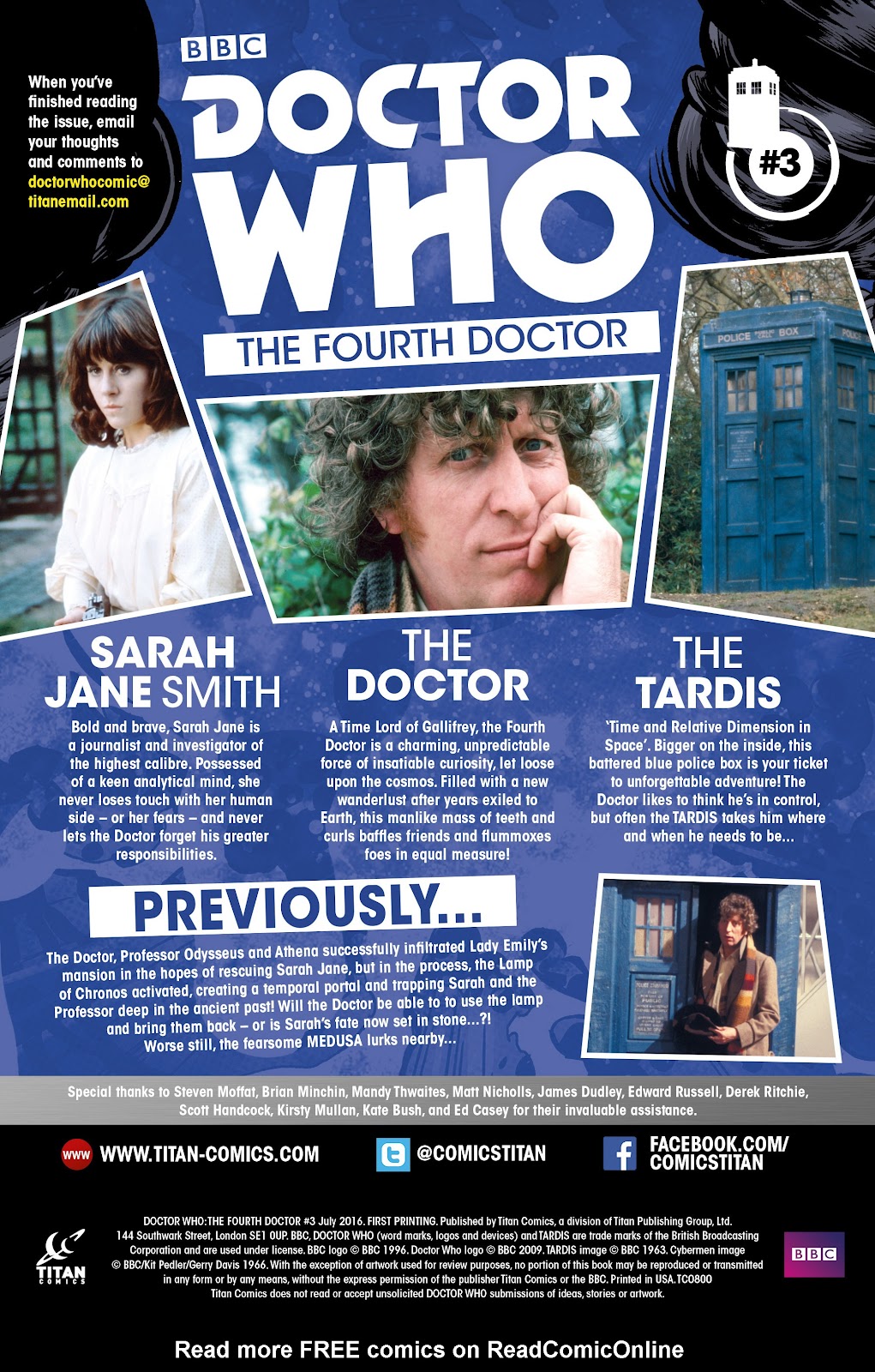 Doctor Who: The Fourth Doctor issue 3 - Page 5