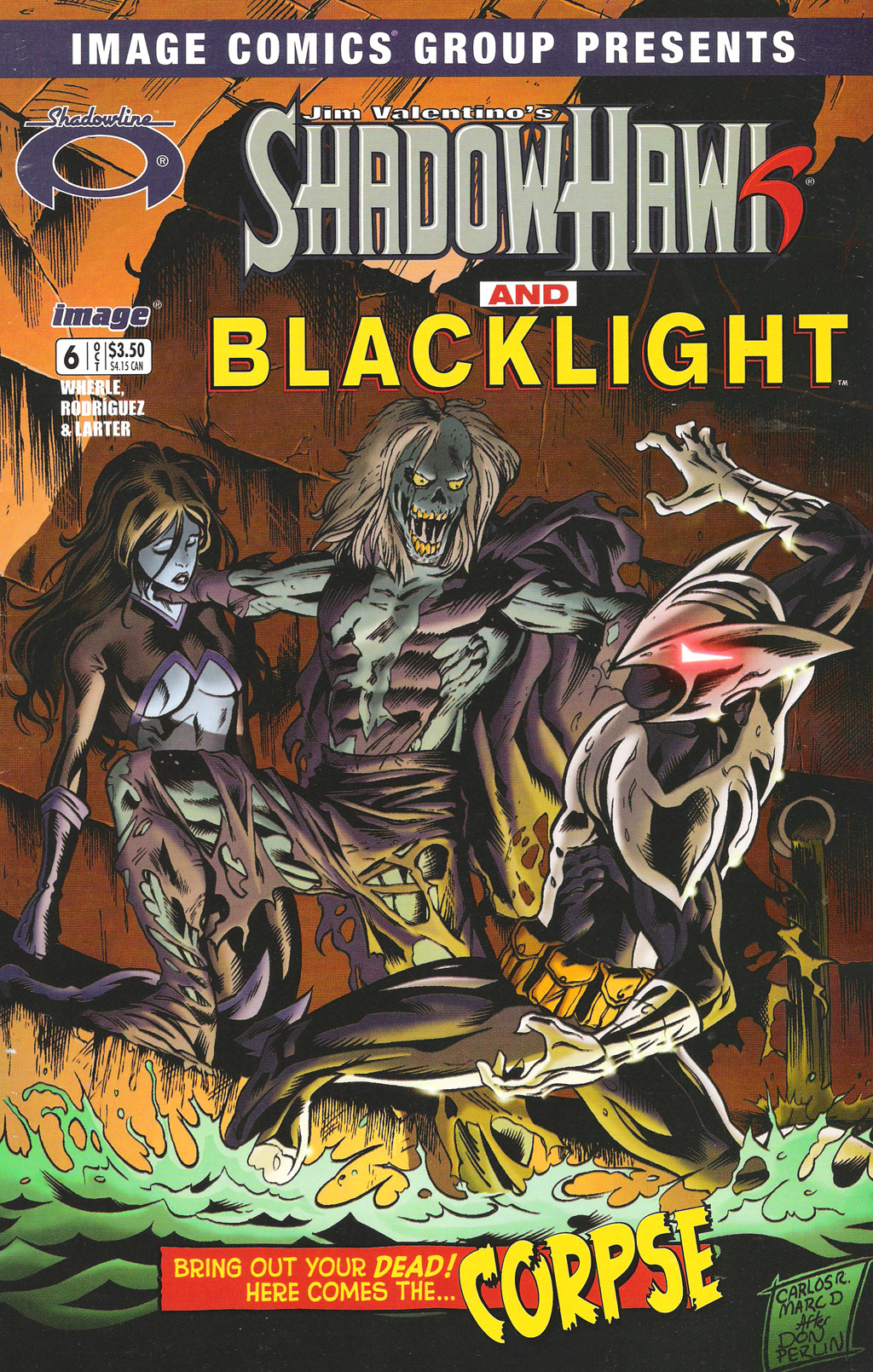 Read online ShadowHawk (2005) comic -  Issue #6 - 1