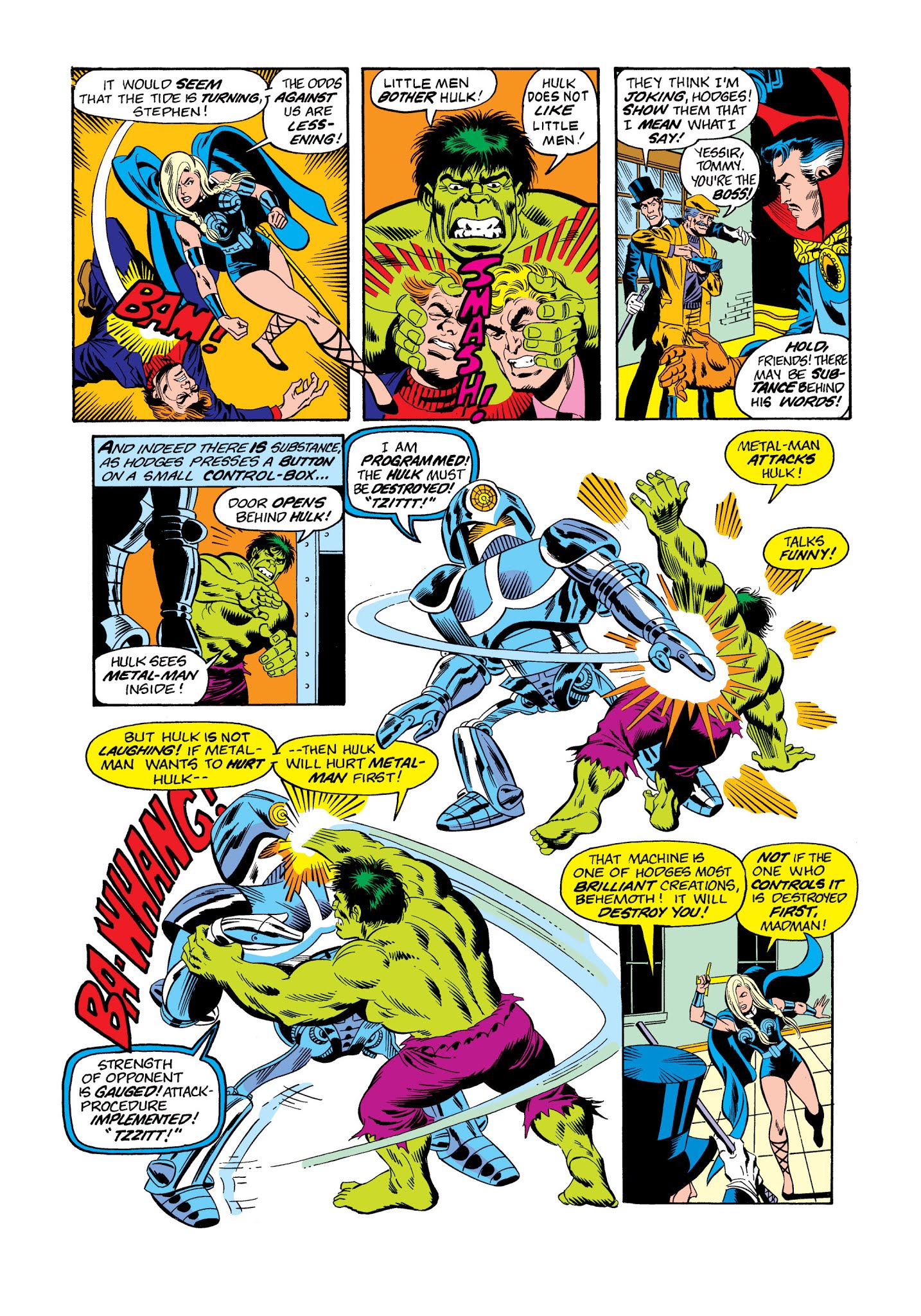 Read online Marvel Masterworks: The Defenders comic -  Issue # TPB 4 (Part 2) - 100