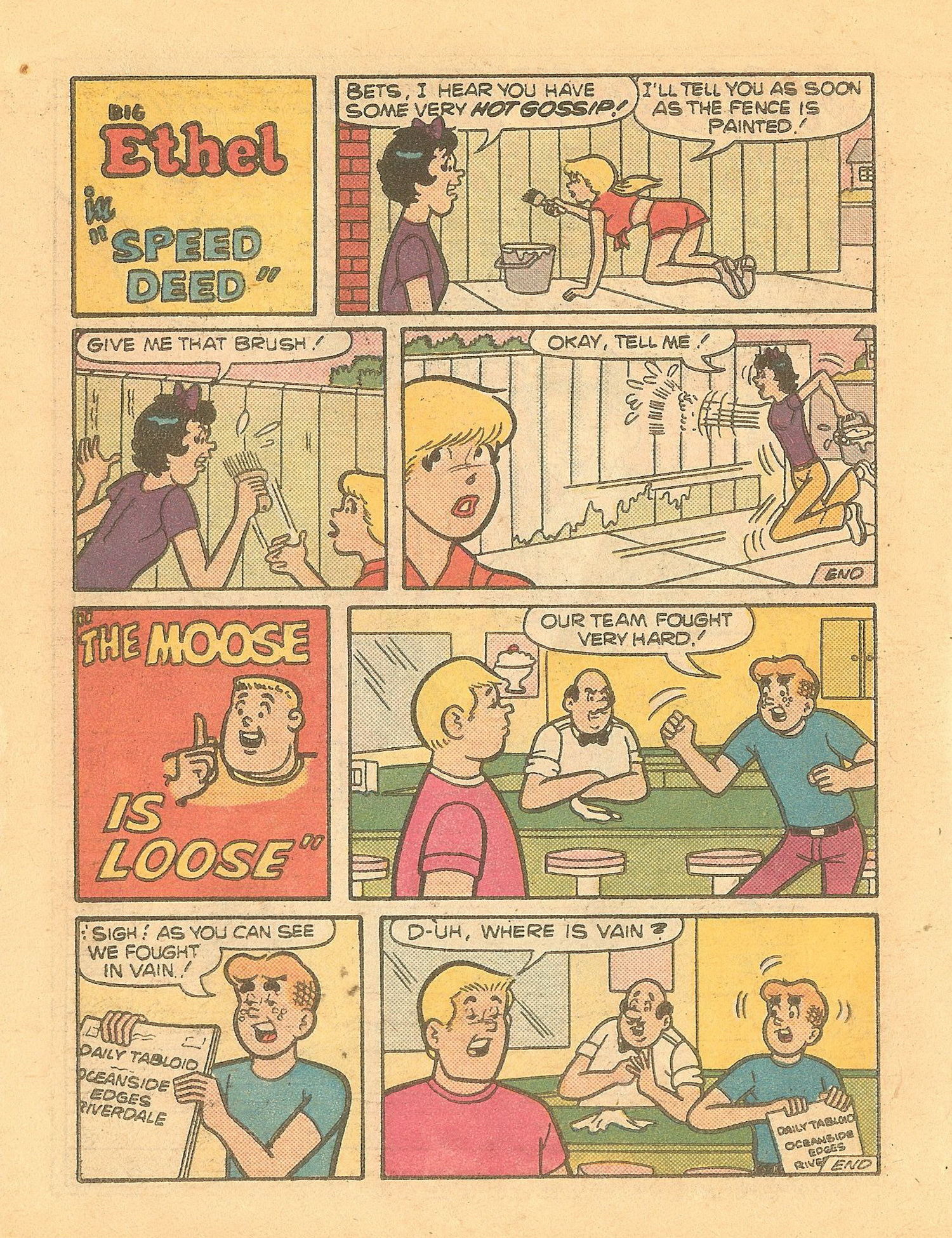 Read online Betty and Veronica Digest Magazine comic -  Issue #27 - 121