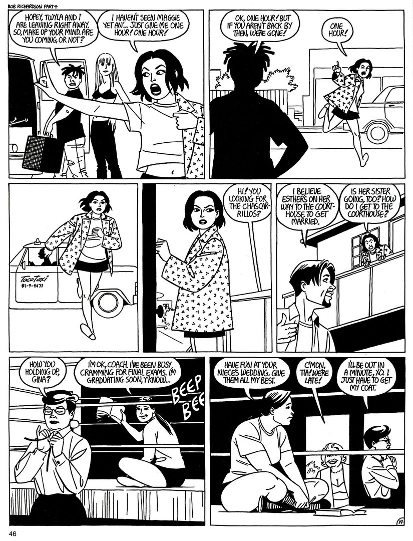 Read online Love and Rockets (1982) comic -  Issue #50 - 48