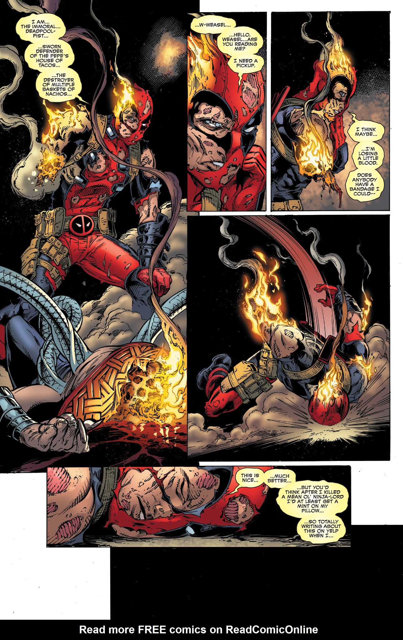 Read online Deadpool: Assassin comic -  Issue #1 - 28